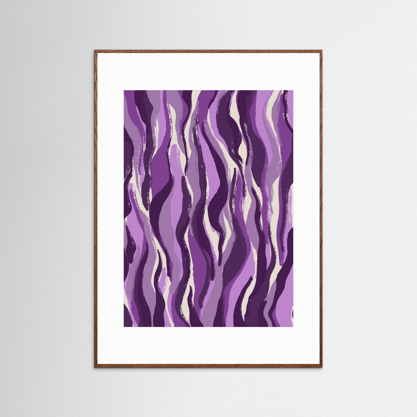 Purple Flame Waves by Treechild