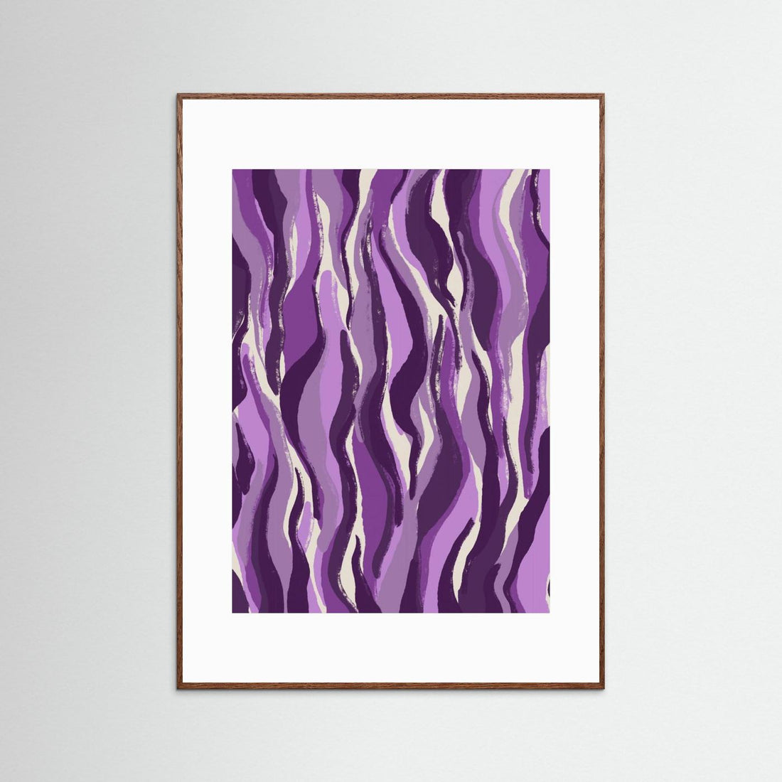 Purple Flame Waves by Treechild