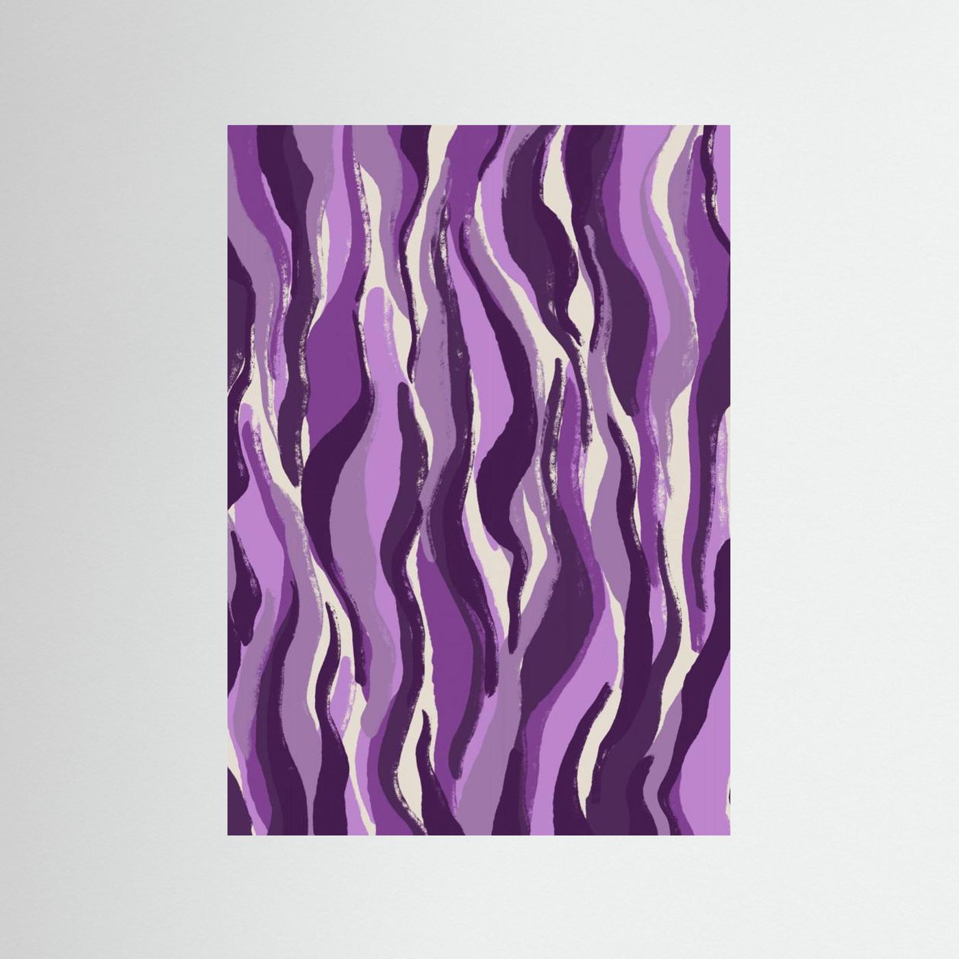Purple Flame Waves by Treechild