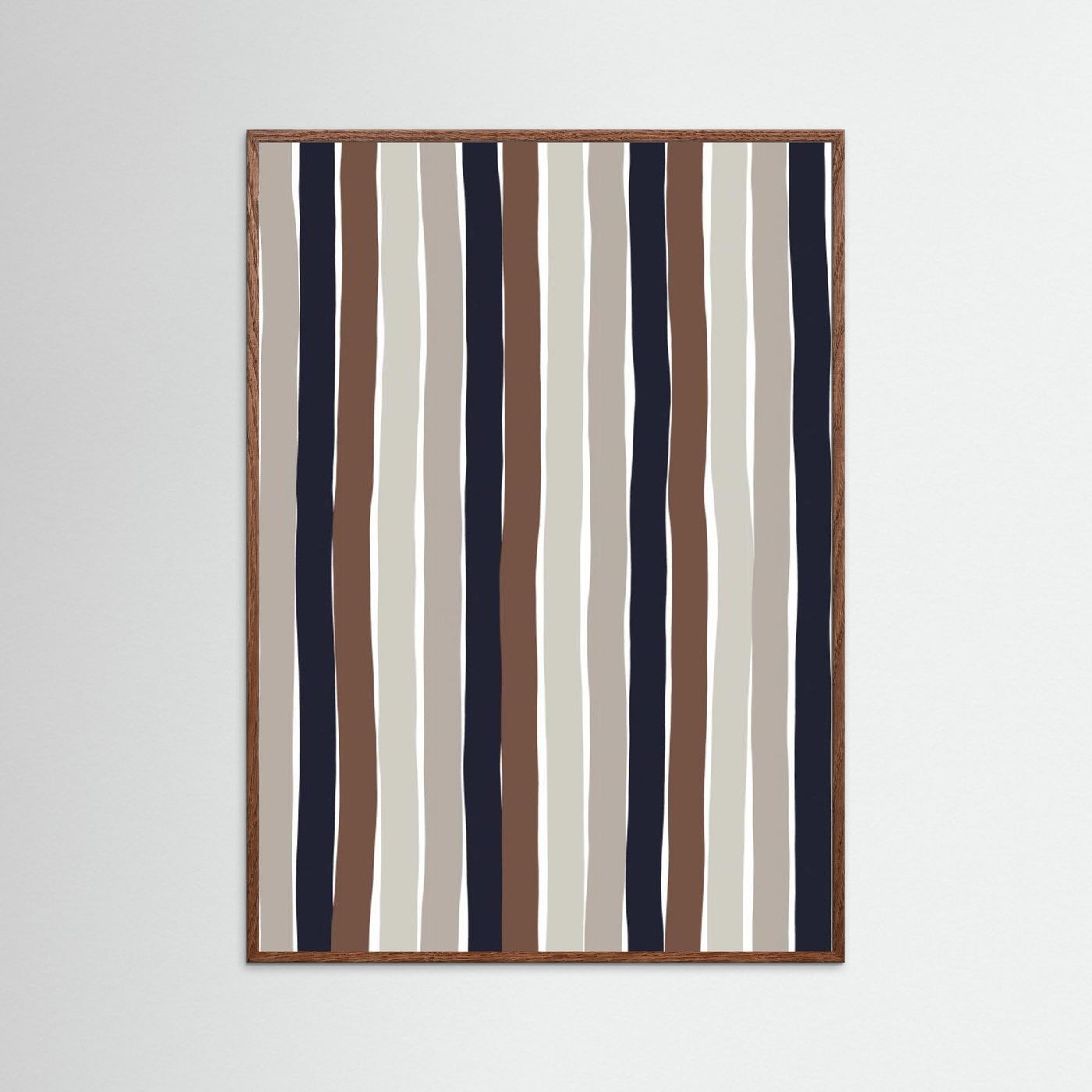 Wavy Earth Stripes by Treechild