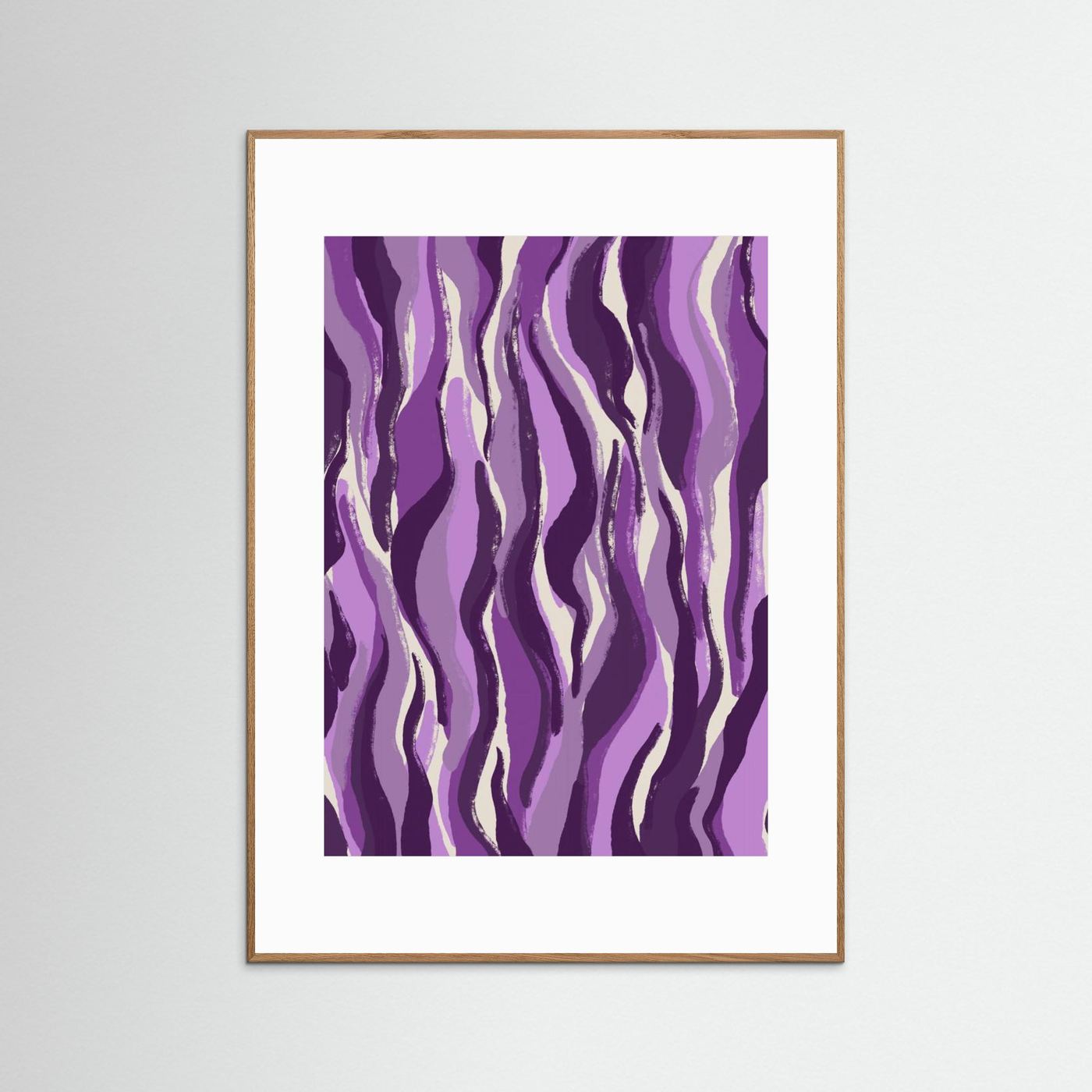 Purple Flame Waves by Treechild