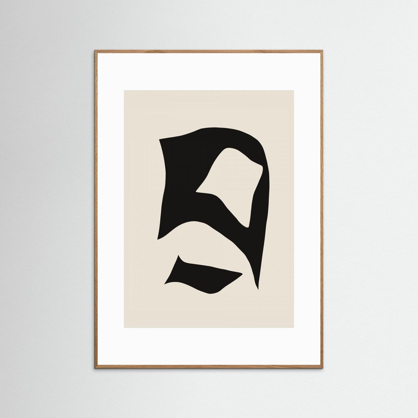 Distorted Black Cut Out by Little Dean