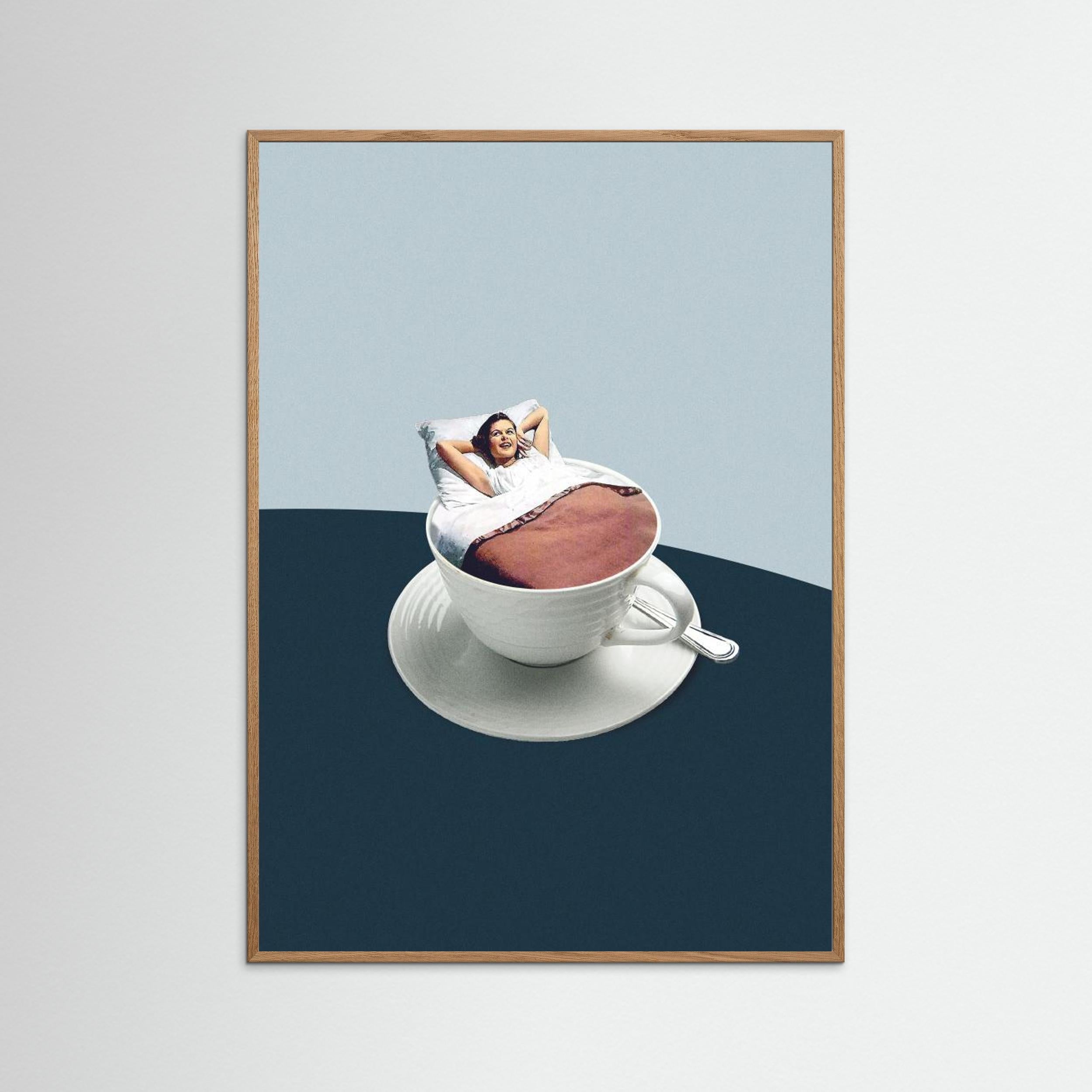 Morning rituals by Maarten Léon - Fine Art Paper Print - dreamtprint.art - 14 x 21 cm / 5 x 8″ (A5)