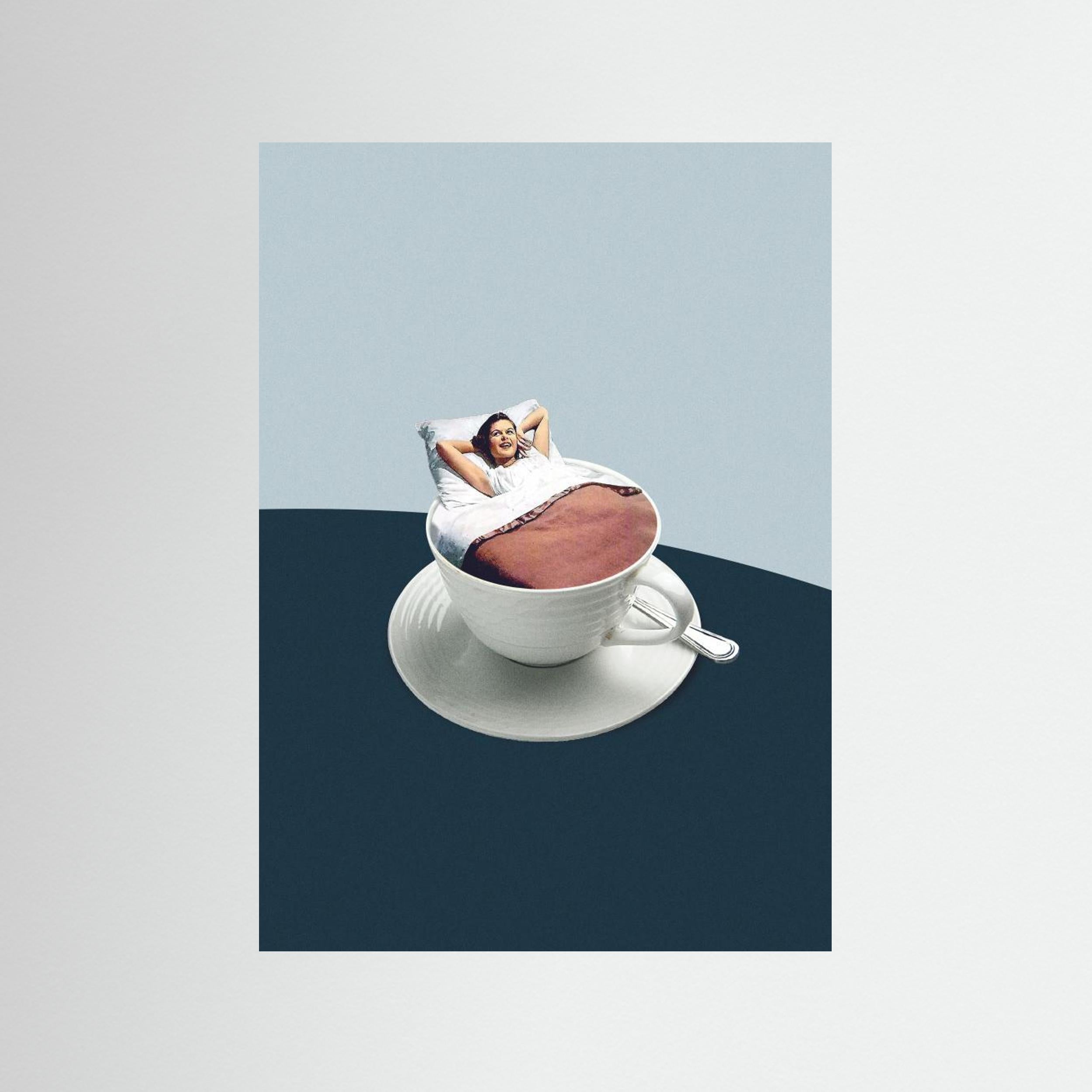 Morning rituals by Maarten Léon - Fine Art Paper Print - dreamtprint.art - 14 x 21 cm / 5 x 8″ (A5)