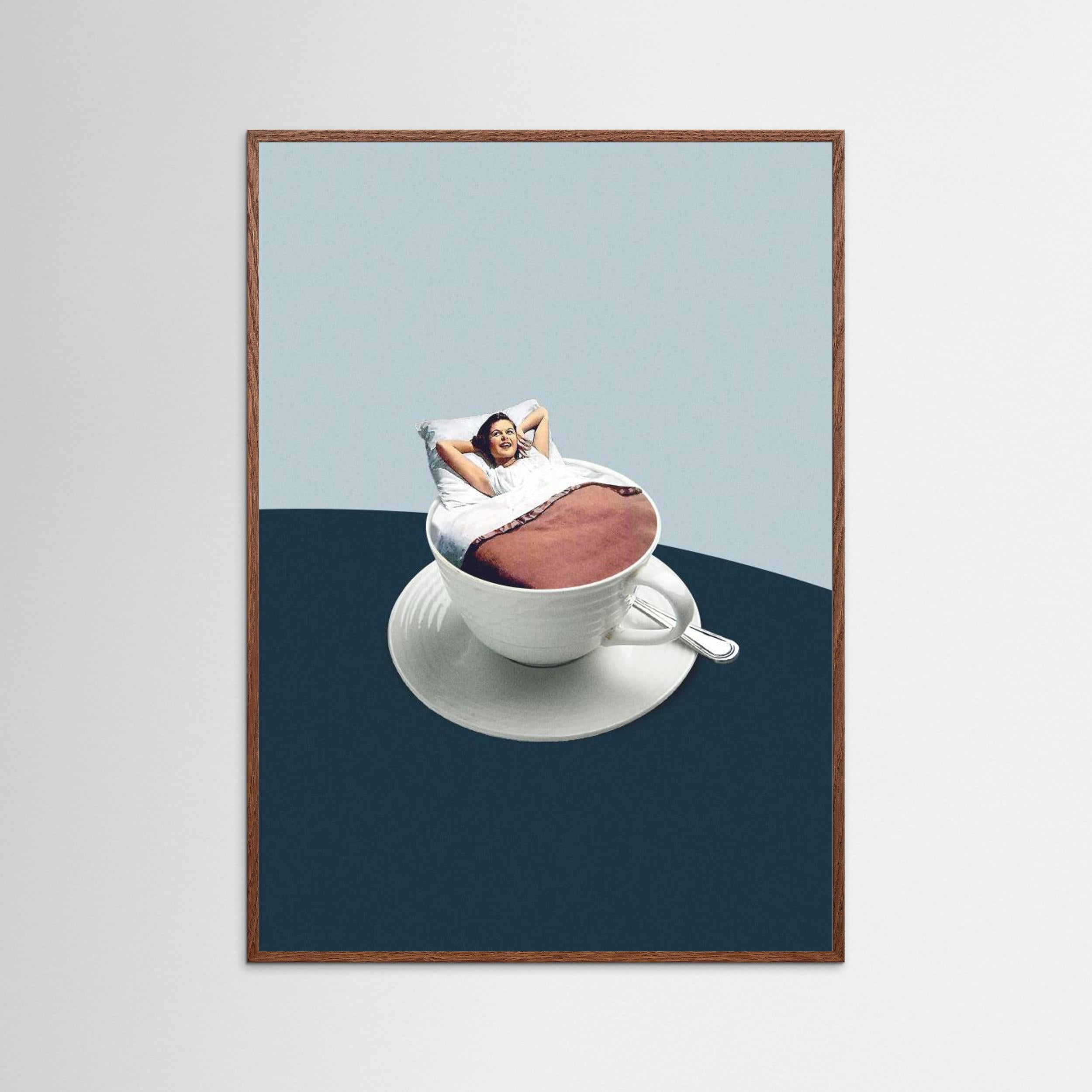 Morning rituals by Maarten Léon - Fine Art Paper Print - dreamtprint.art - 14 x 21 cm / 5 x 8″ (A5)