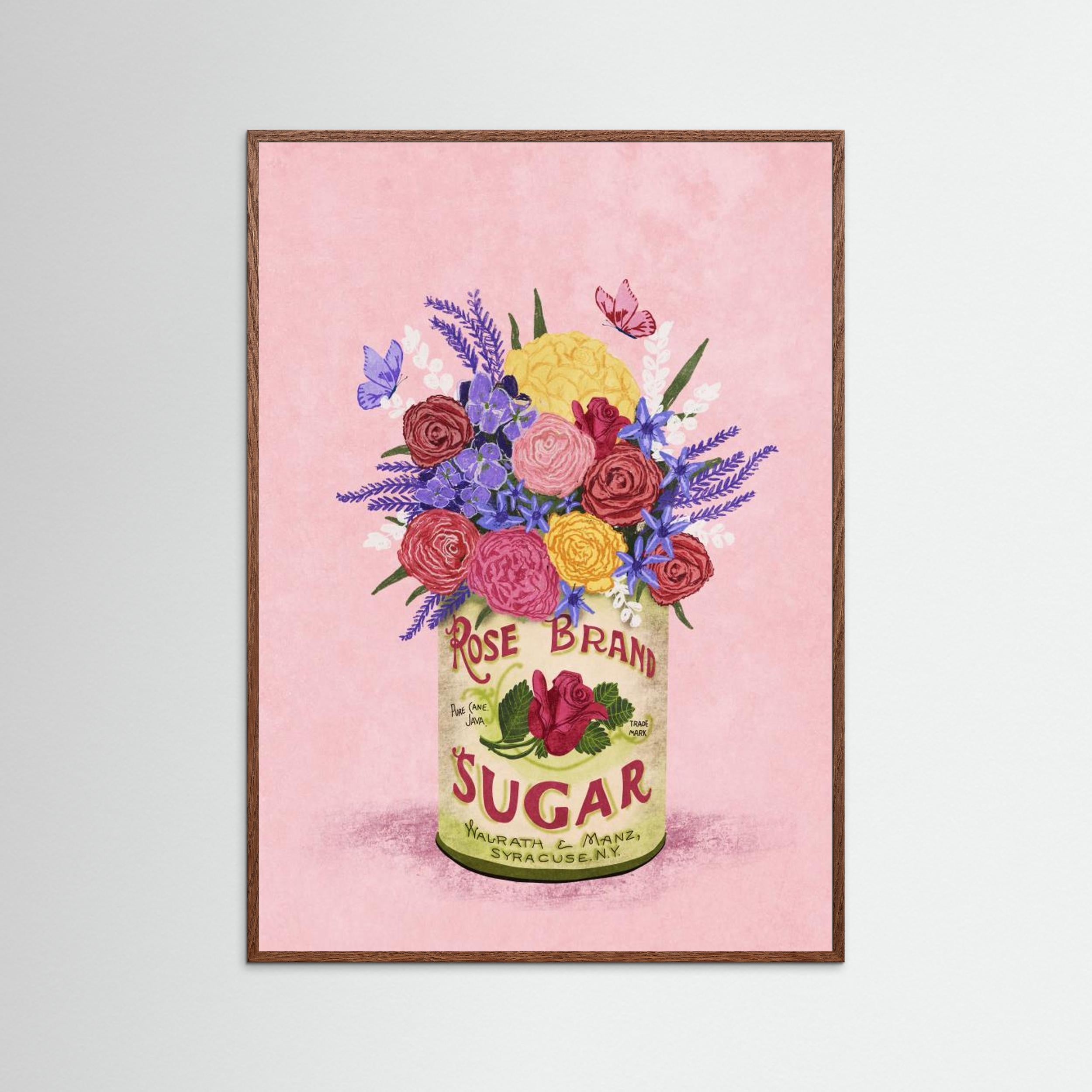 Flowers In a vintage Can by Raissa Oltmanns