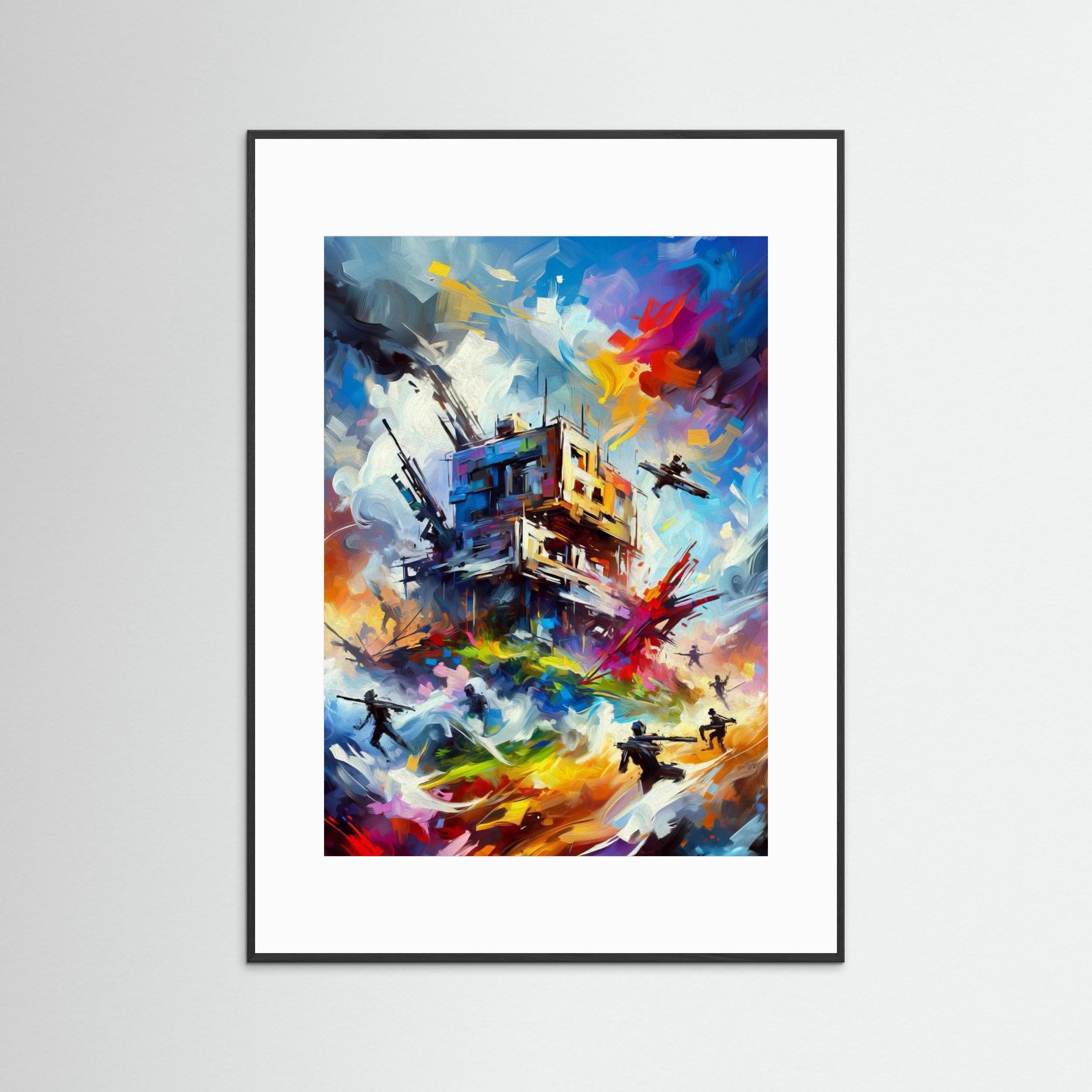 Fortnite Abstract by Andreas Magnusson