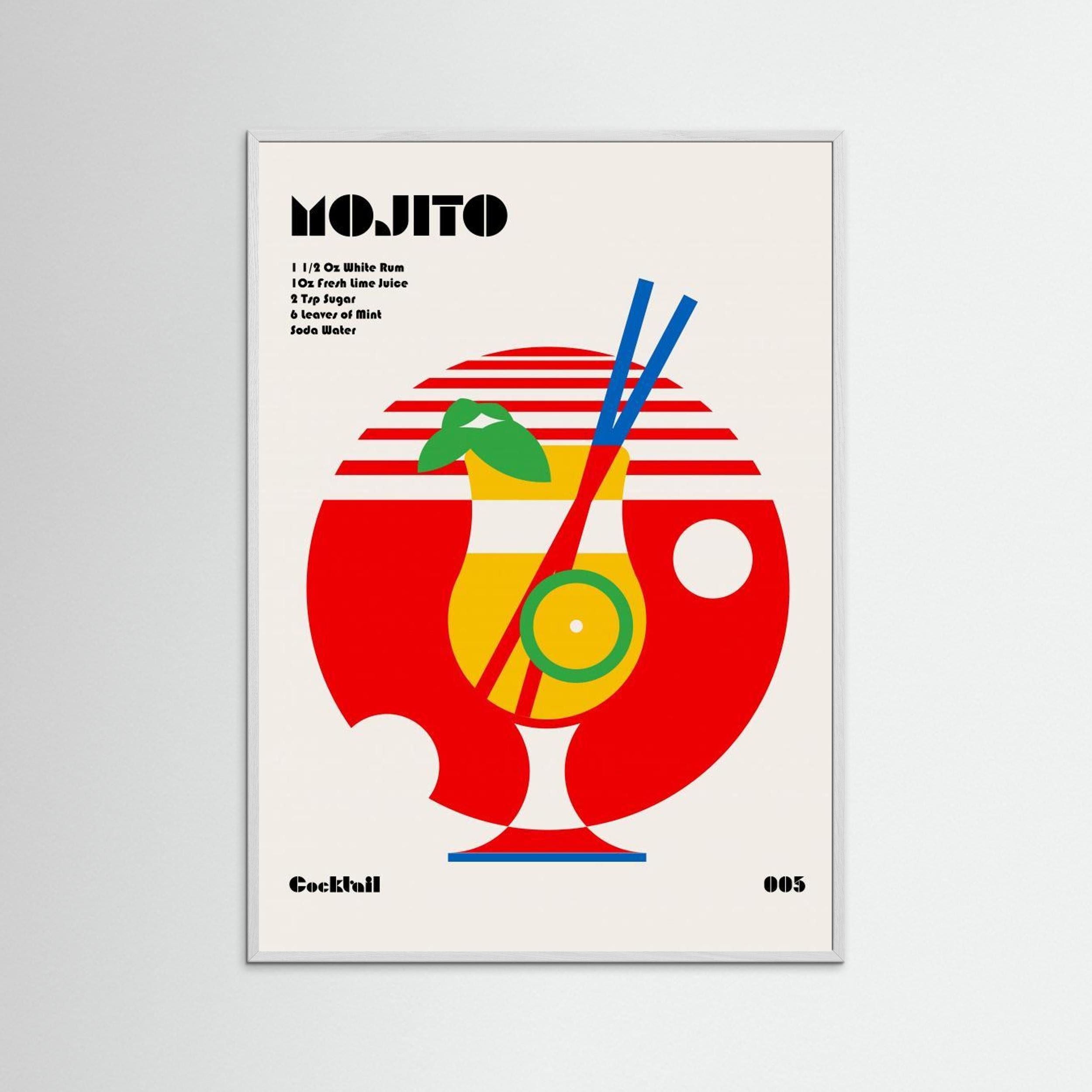 Mojito Bauhaus Cocktail by Retrodrome