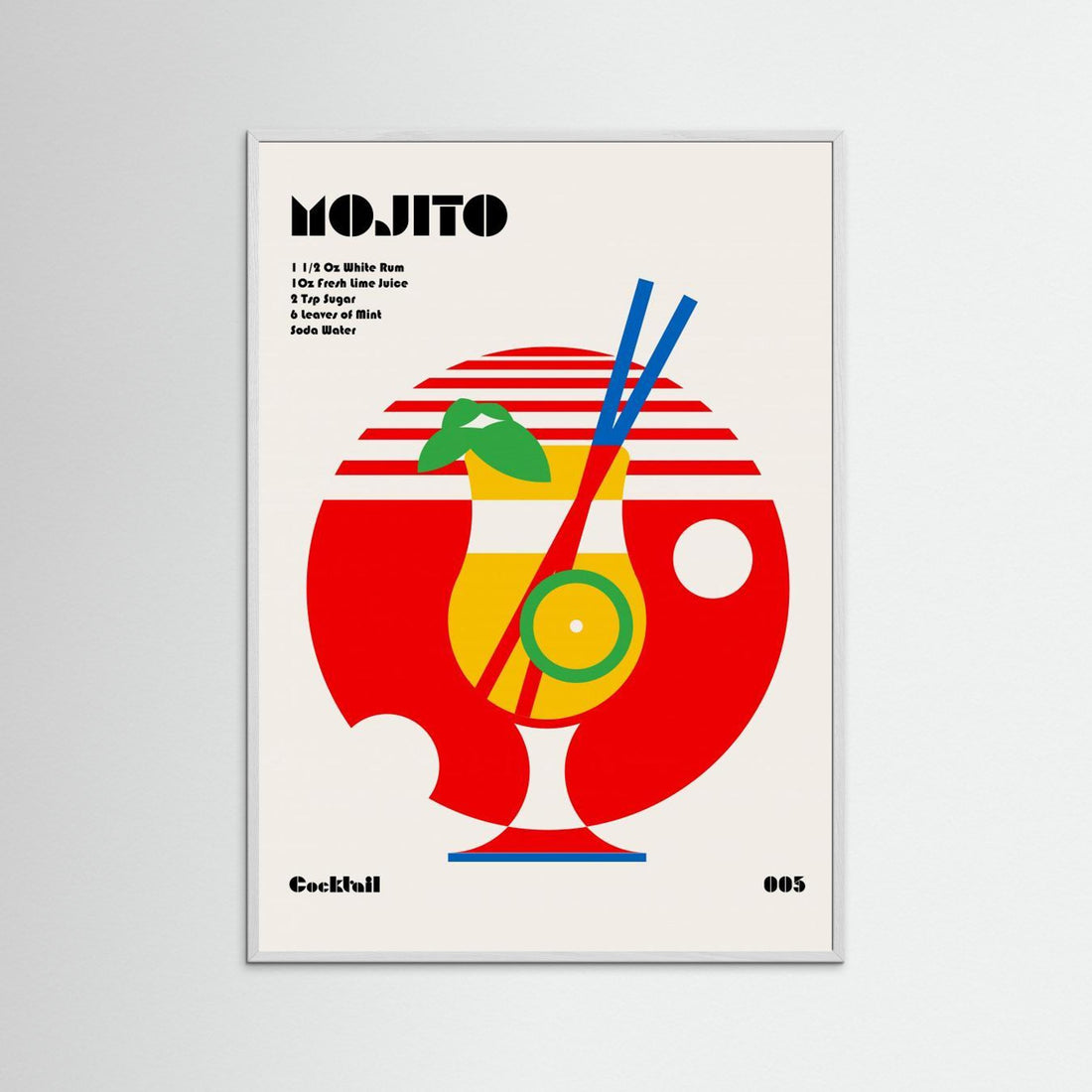 Mojito Bauhaus Cocktail by Retrodrome