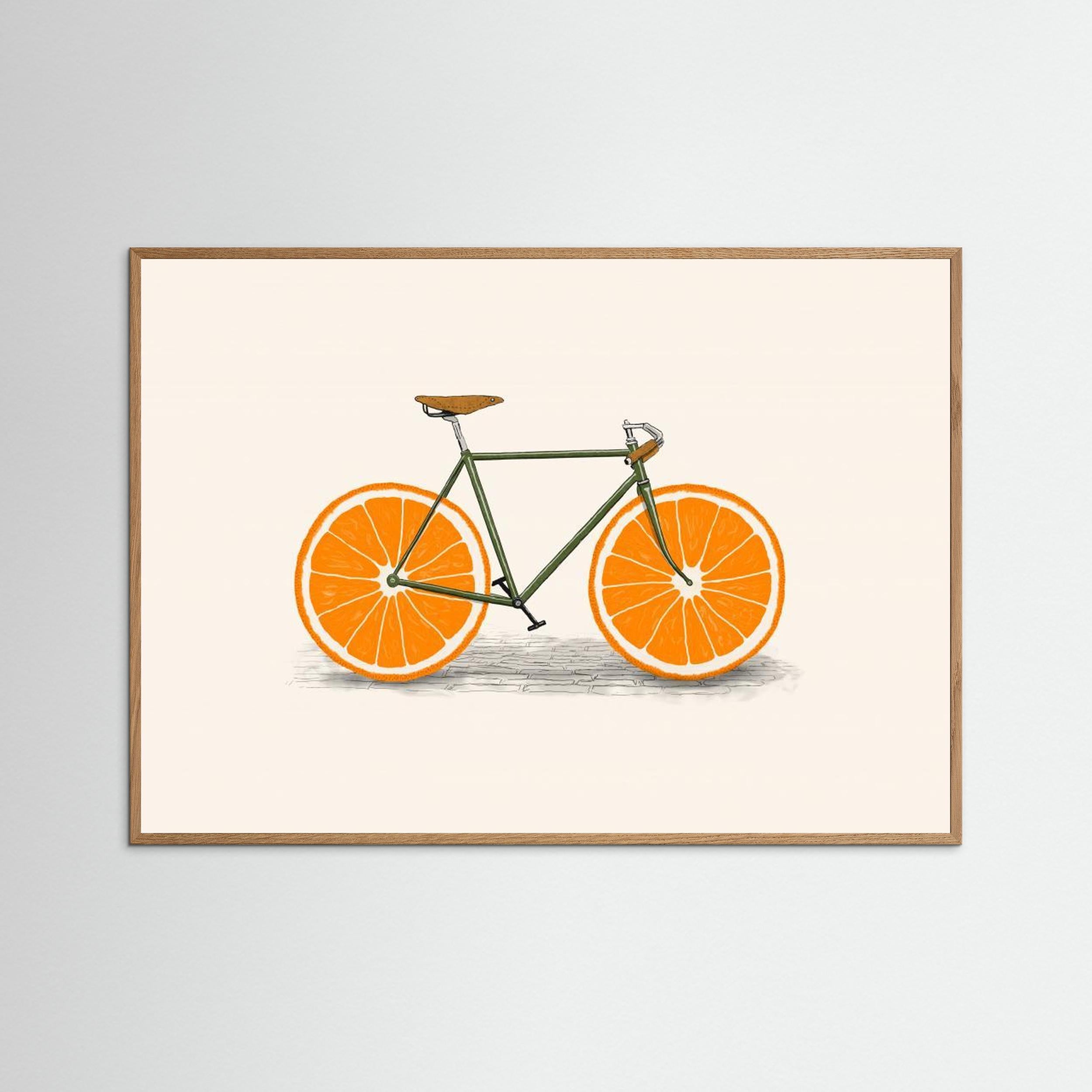 Orange Wheels by Florent Bodart