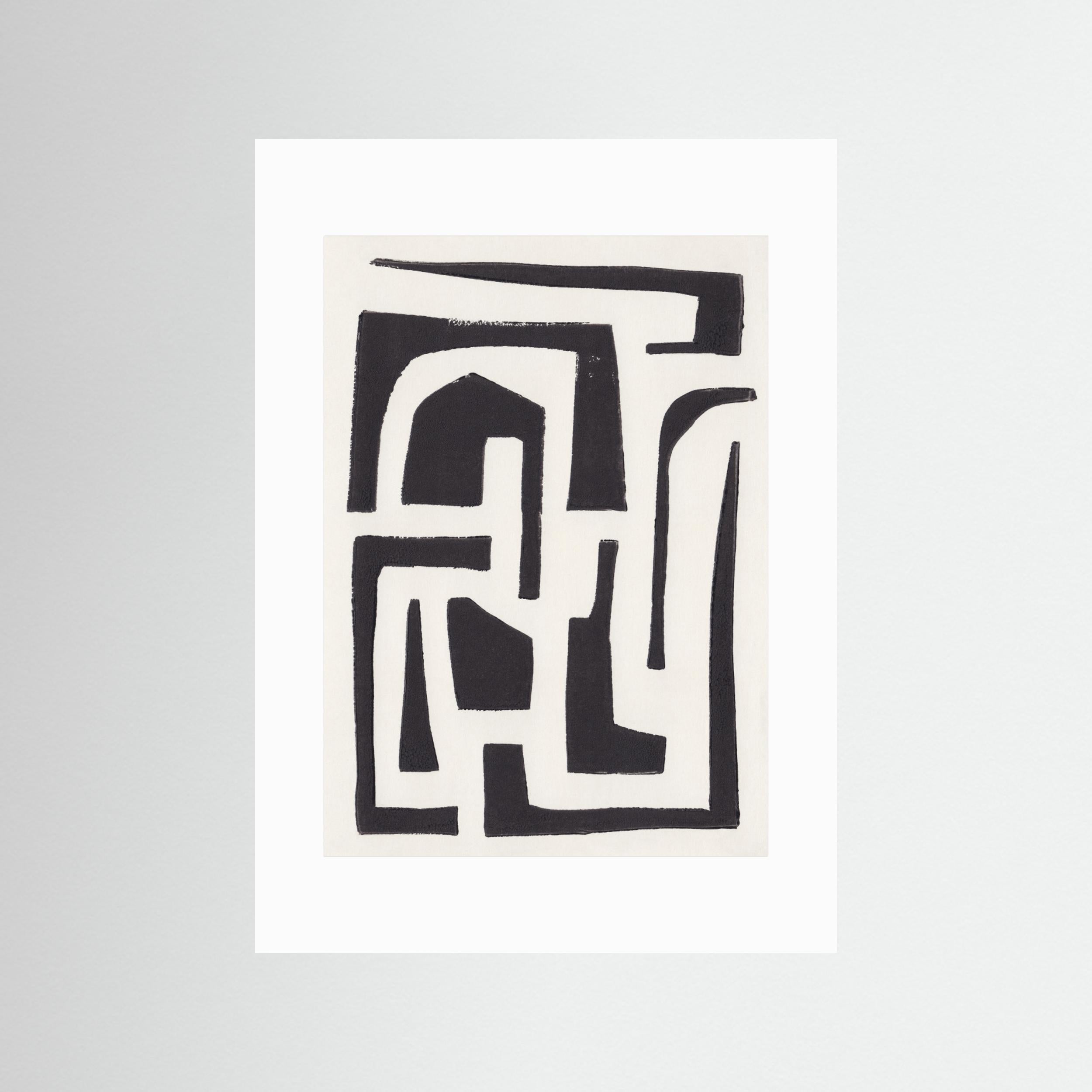 Neighbourhood by Alisa Galitsyna - Fine Art Paper Print - dreamtprint.art - 14 x 21 cm / 5 x 8″ (A5)