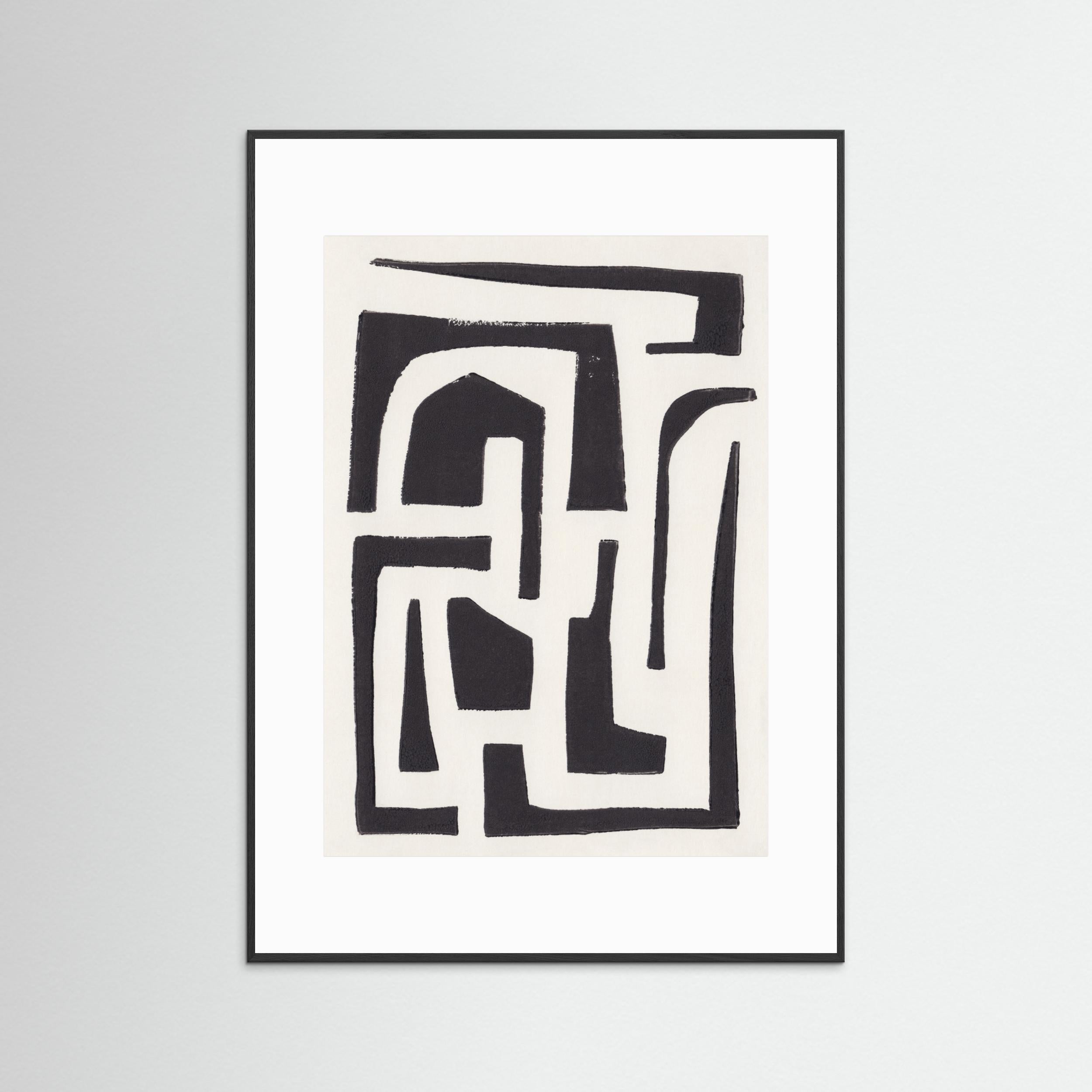 Neighbourhood by Alisa Galitsyna - Fine Art Paper Print - dreamtprint.art - 14 x 21 cm / 5 x 8″ (A5)