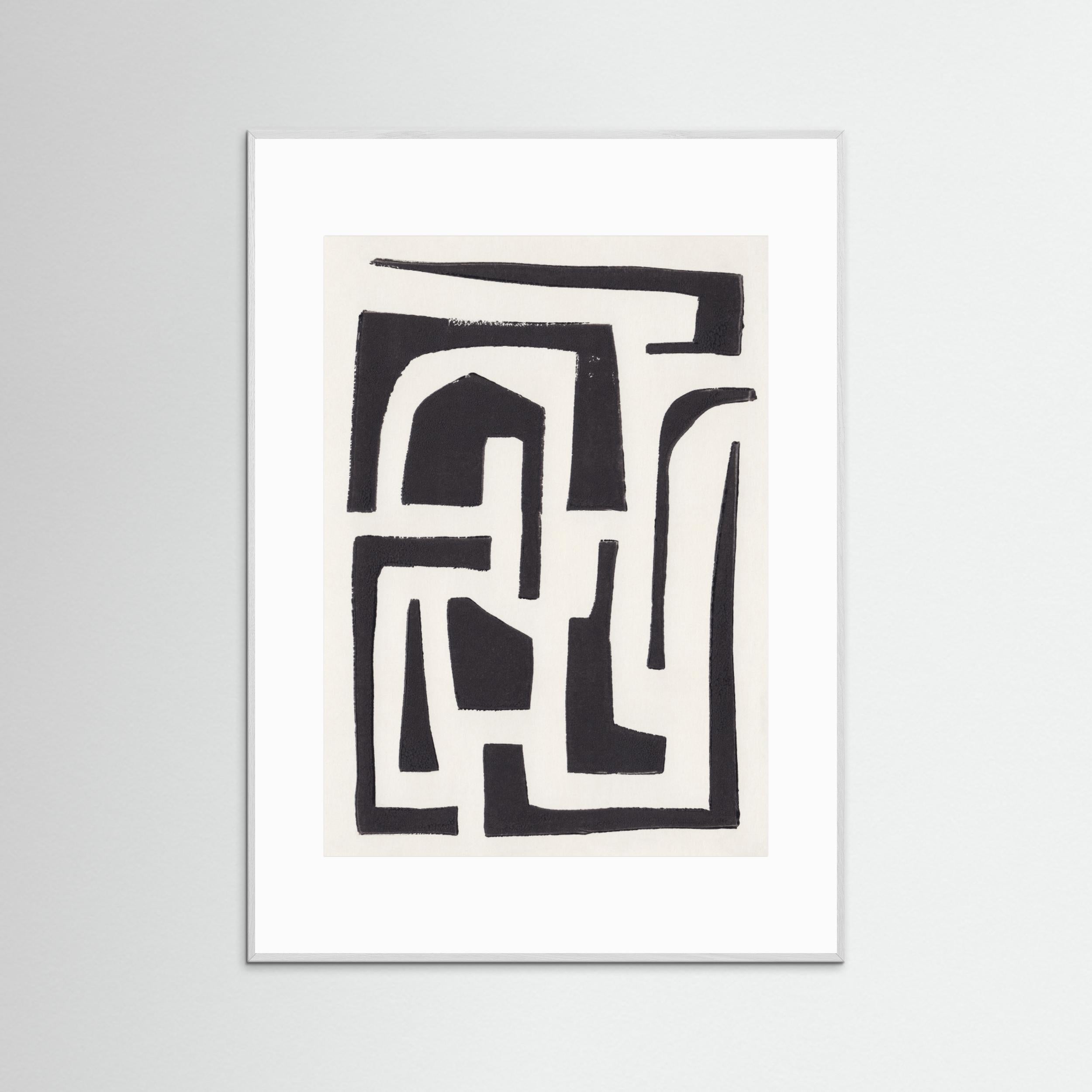 Neighbourhood by Alisa Galitsyna - Fine Art Paper Print - dreamtprint.art - 14 x 21 cm / 5 x 8″ (A5)