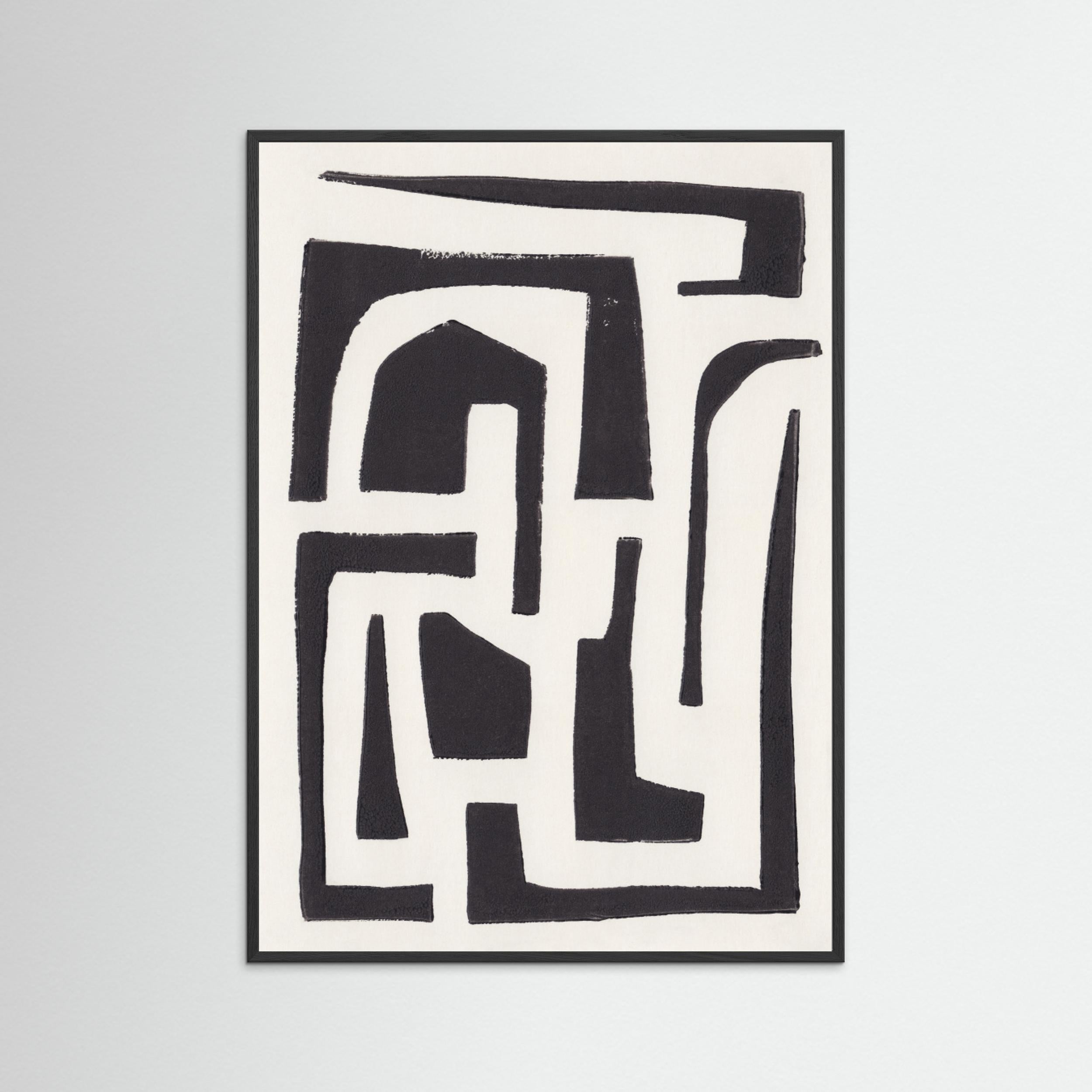 Neighbourhood by Alisa Galitsyna - Fine Art Paper Print - dreamtprint.art - 14 x 21 cm / 5 x 8″ (A5)