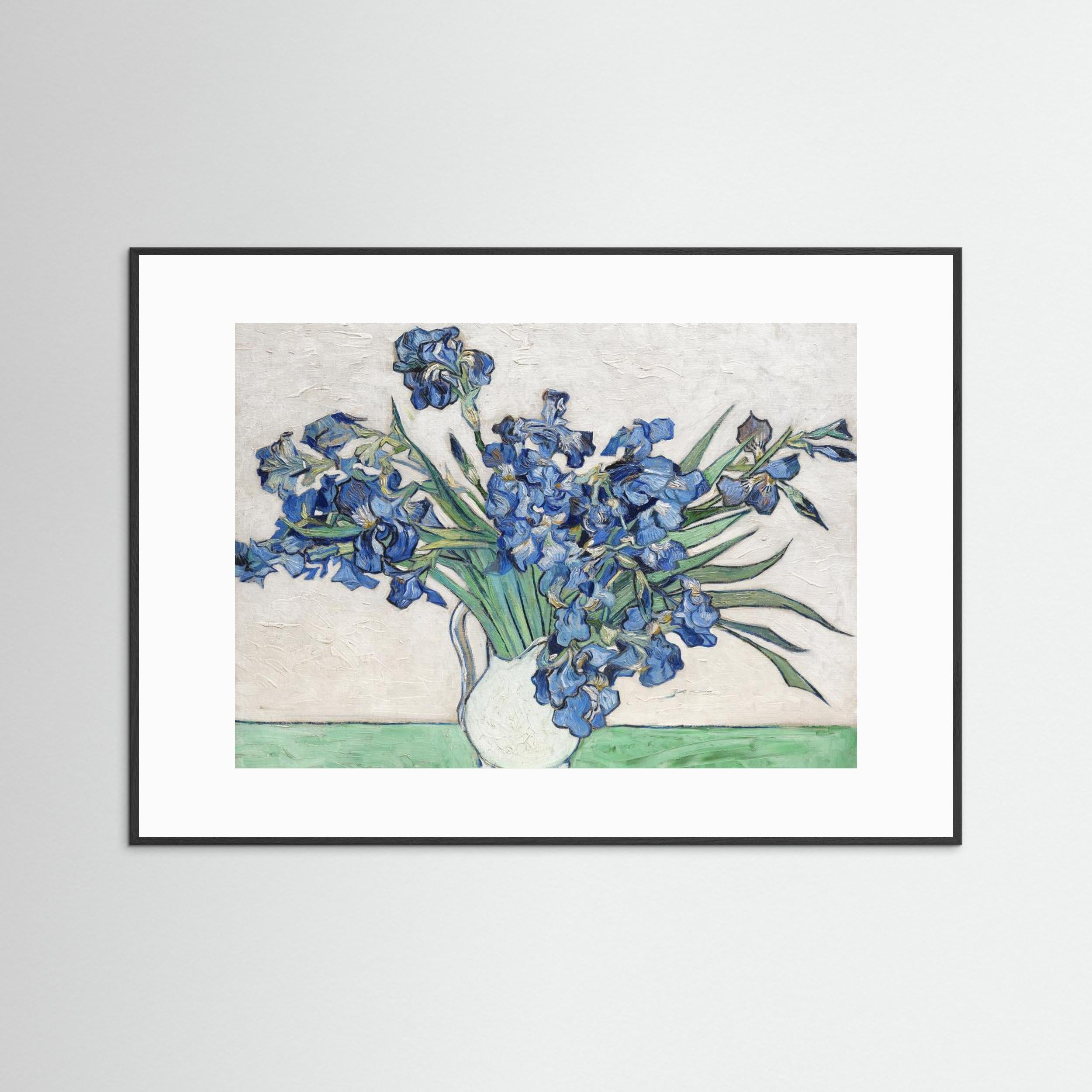 Vincent Van Gogh's Irises (1890). by Pictufy