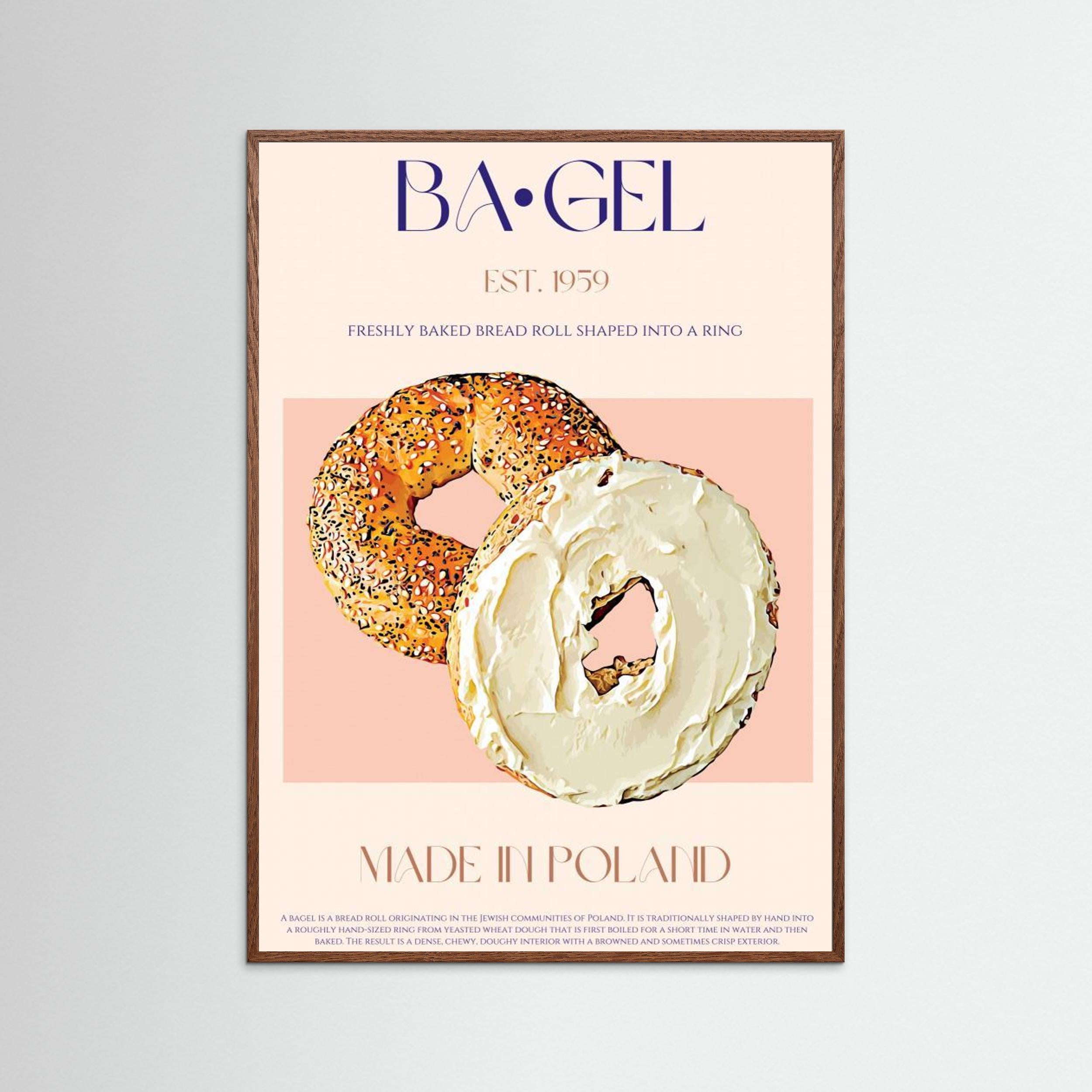 23ratiobagelprint by Nazma Khokhar