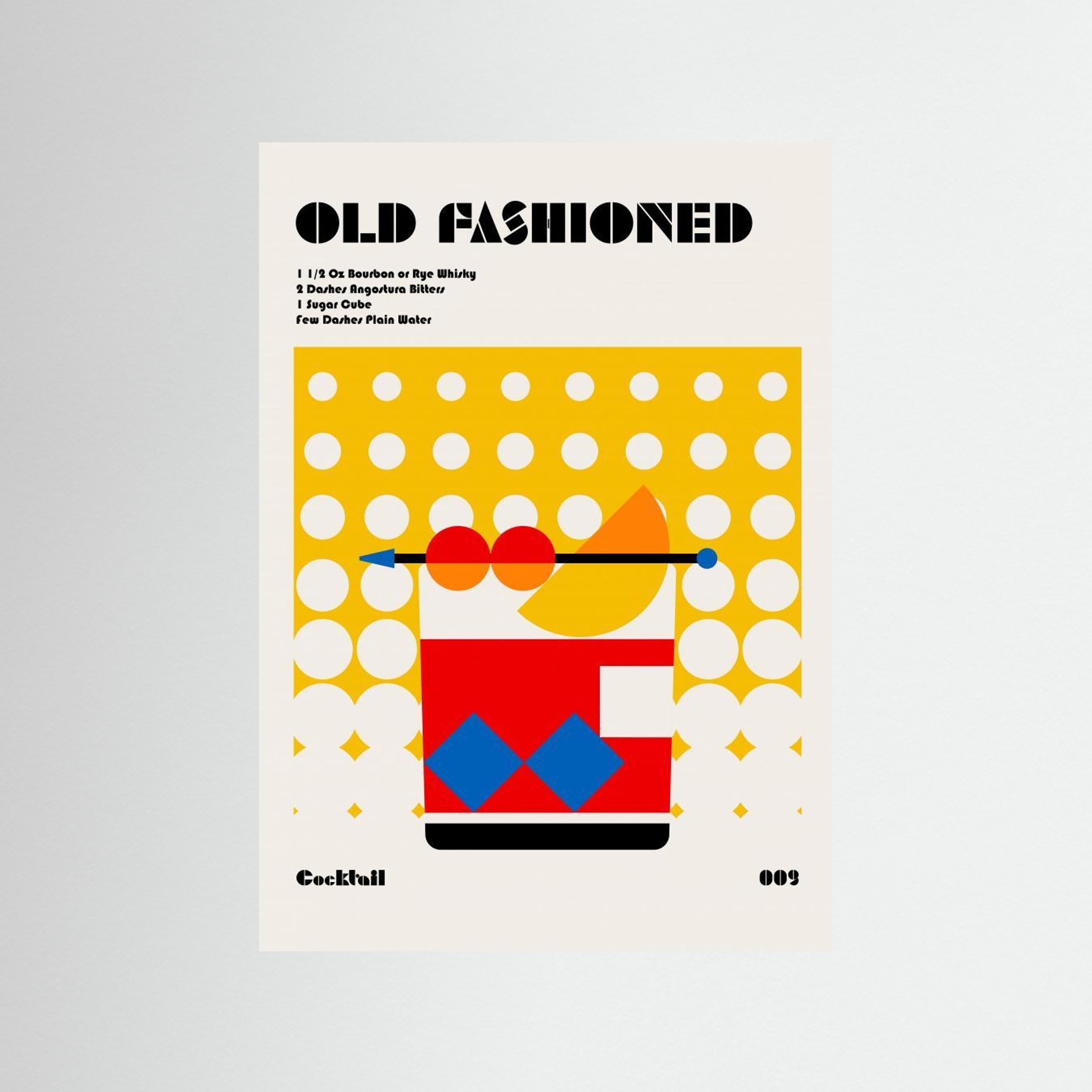 Old Fashioned Bauhaus Cocktail by Retrodrome