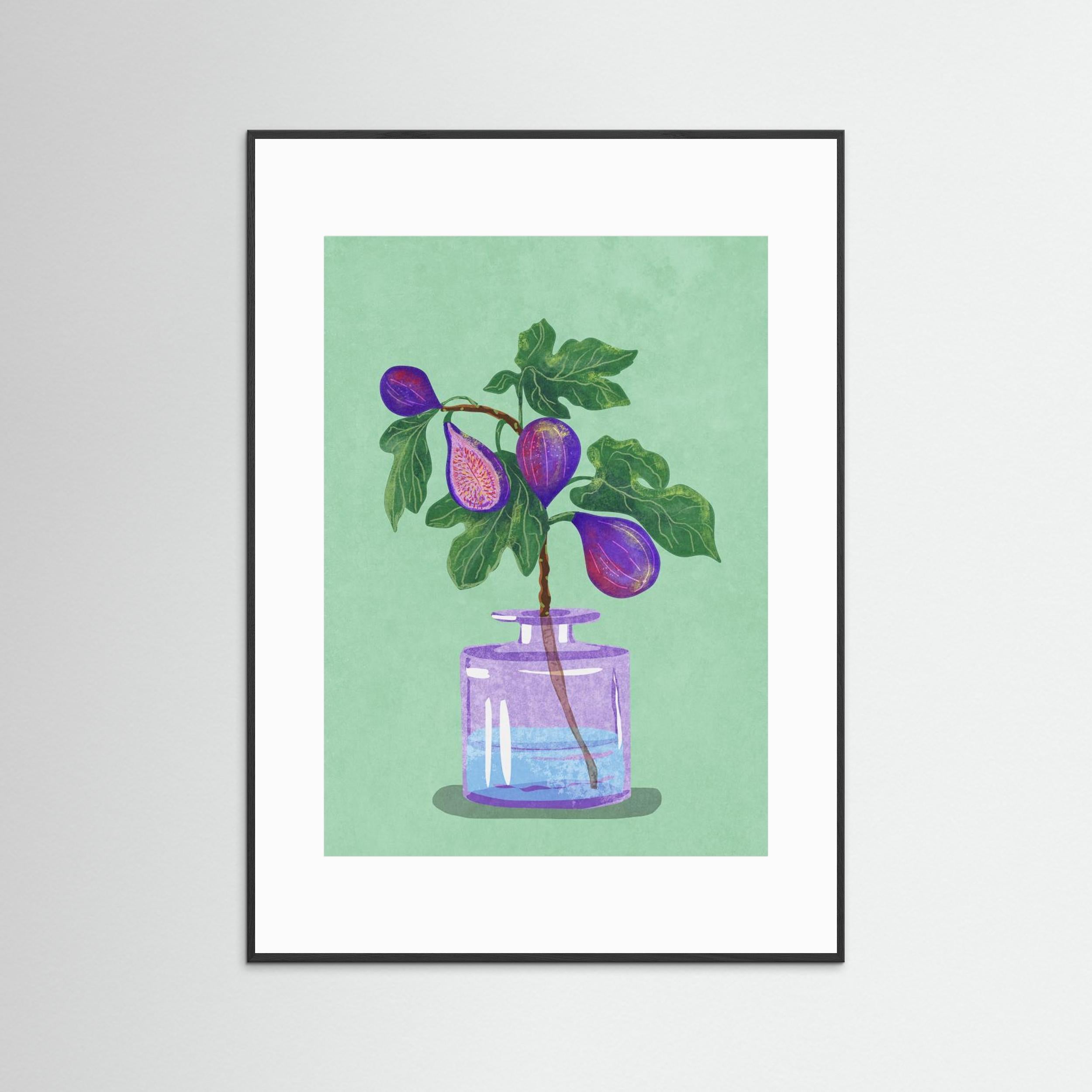 Figs Branch In Vase by Raissa Oltmanns
