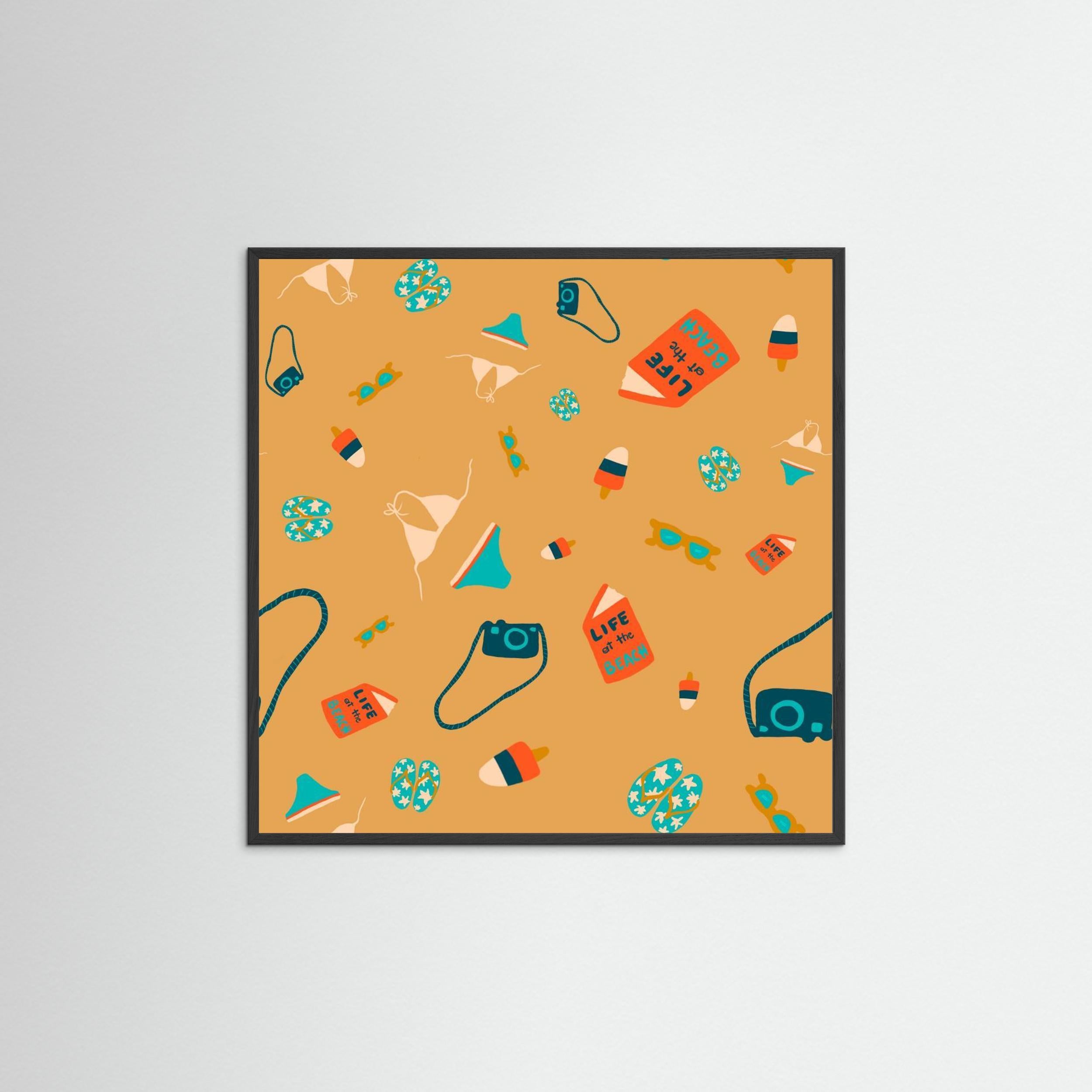 Beach Essentials Pattern by Alix Campbell