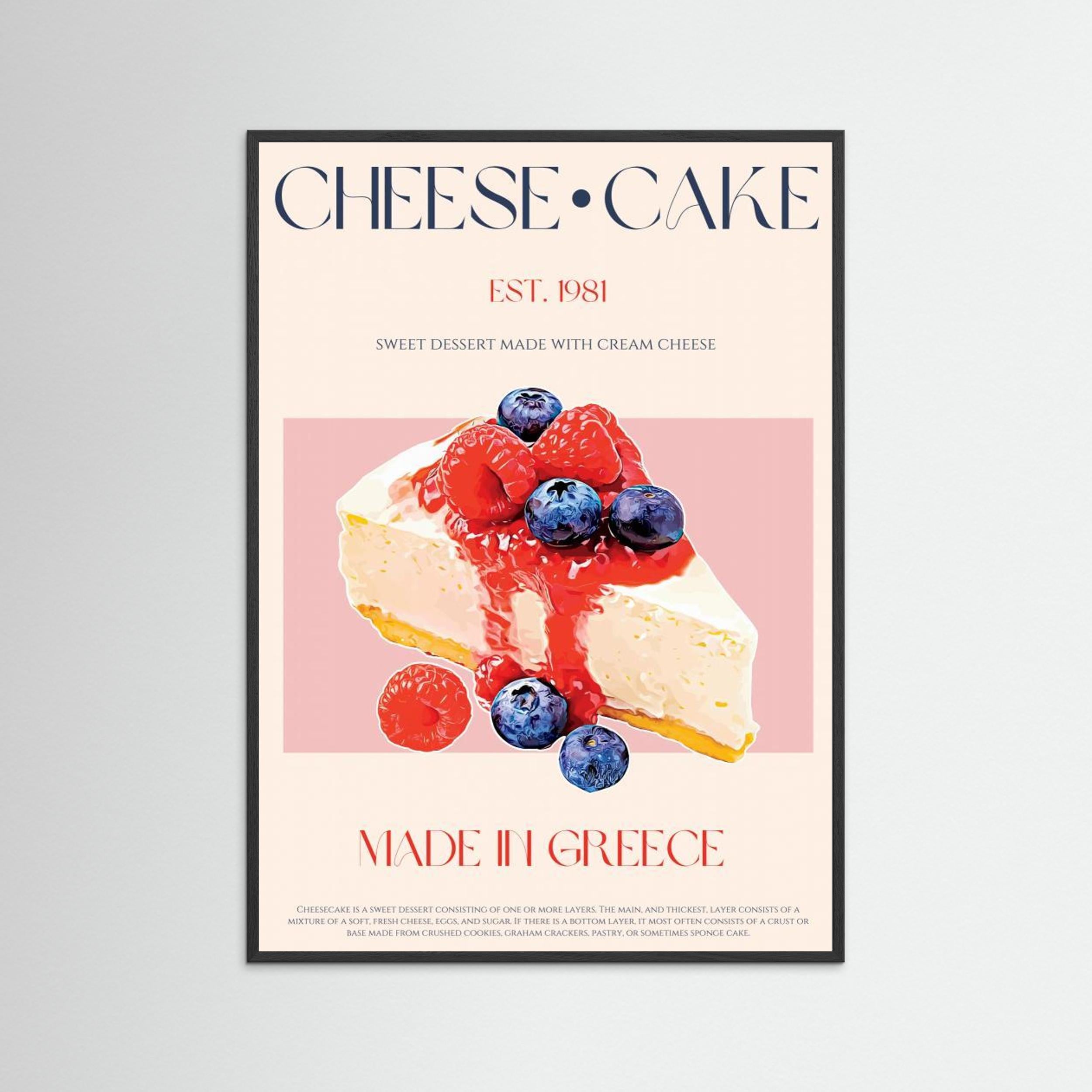 23ratiocheesecakeprint by Nazma Khokhar
