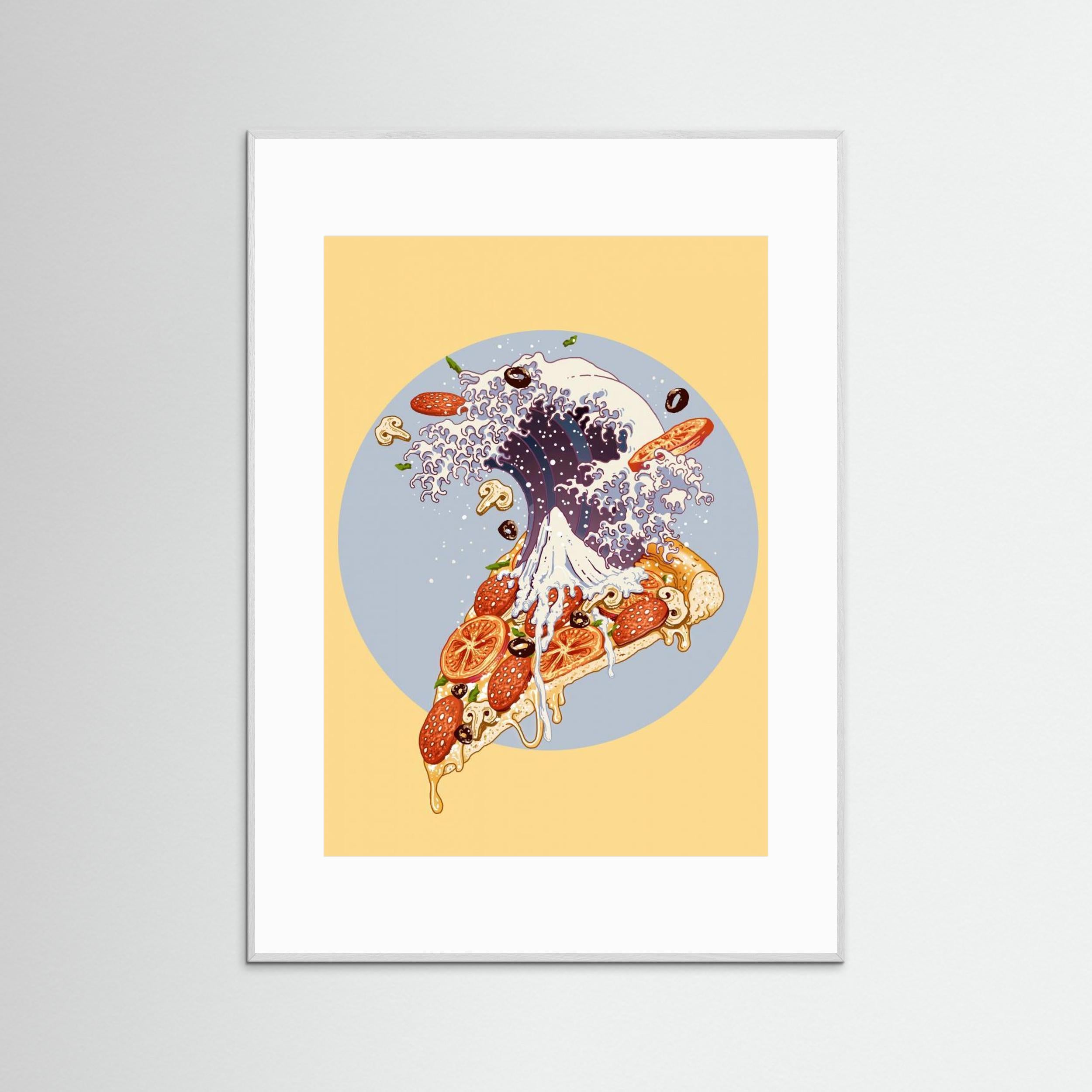 kanagawa pizza by Adam Lawless