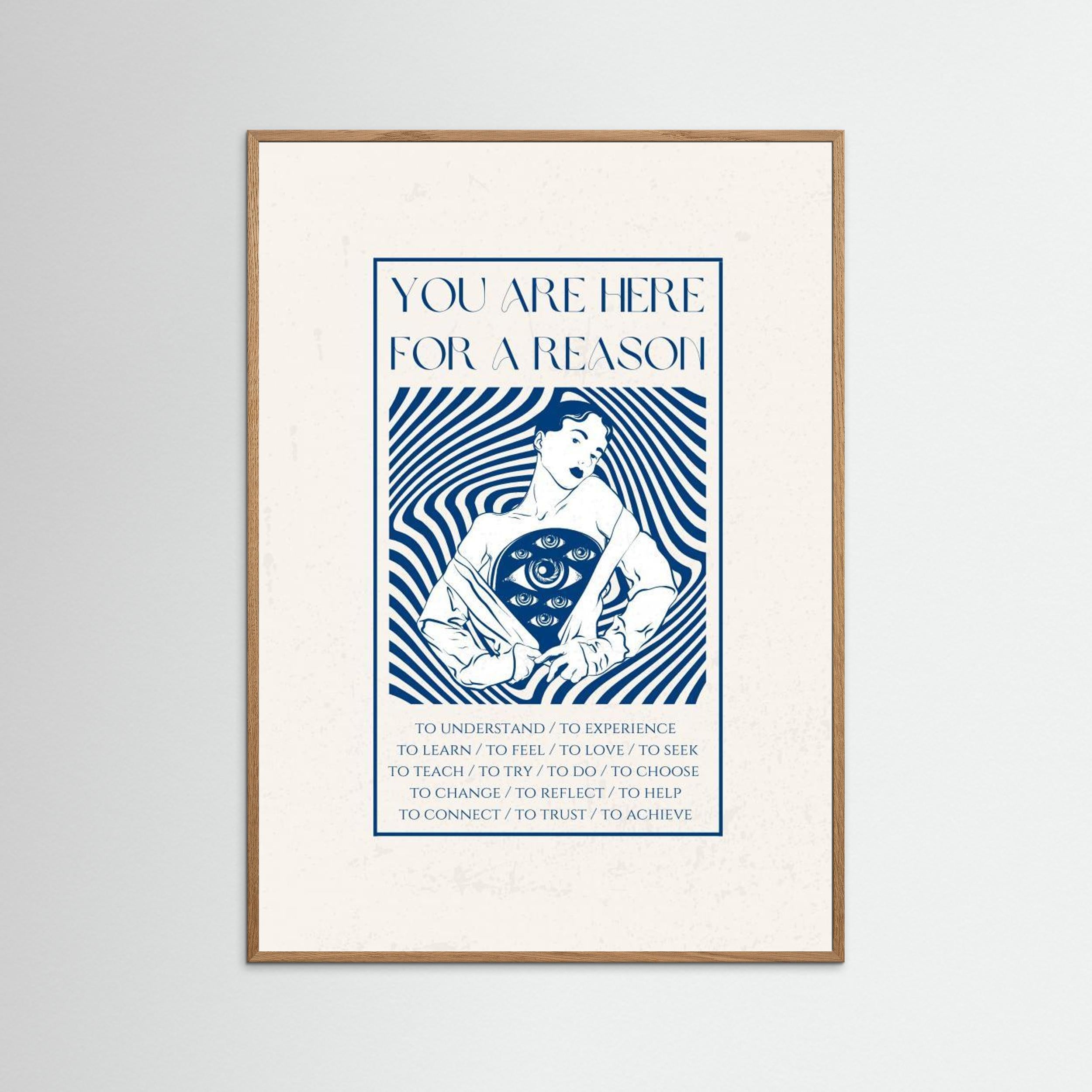 Stylized Human Figure Revealing Multiple Eyes On The chest by Nazma Khokhar