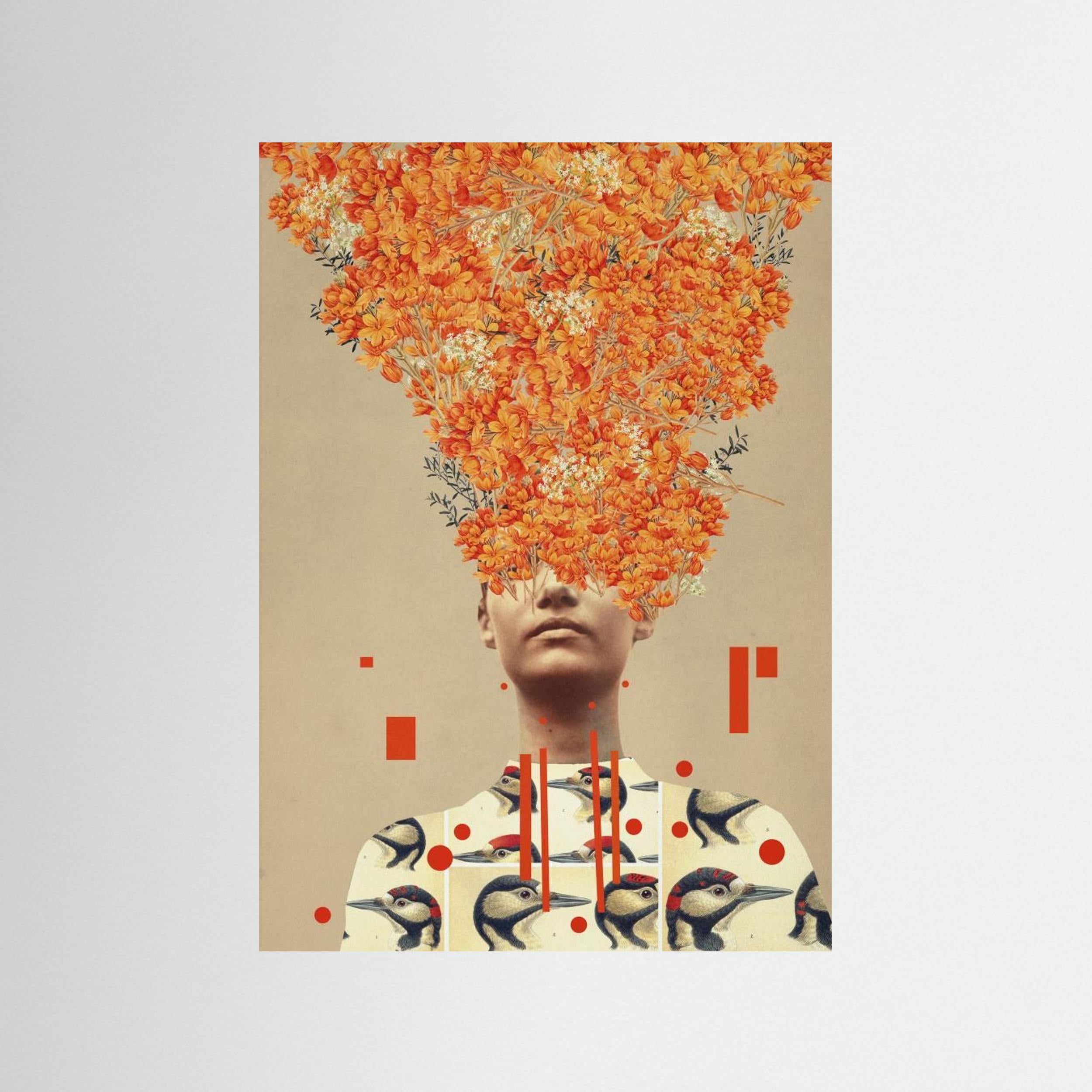 Bird Flight In Autumn by Frank Moth