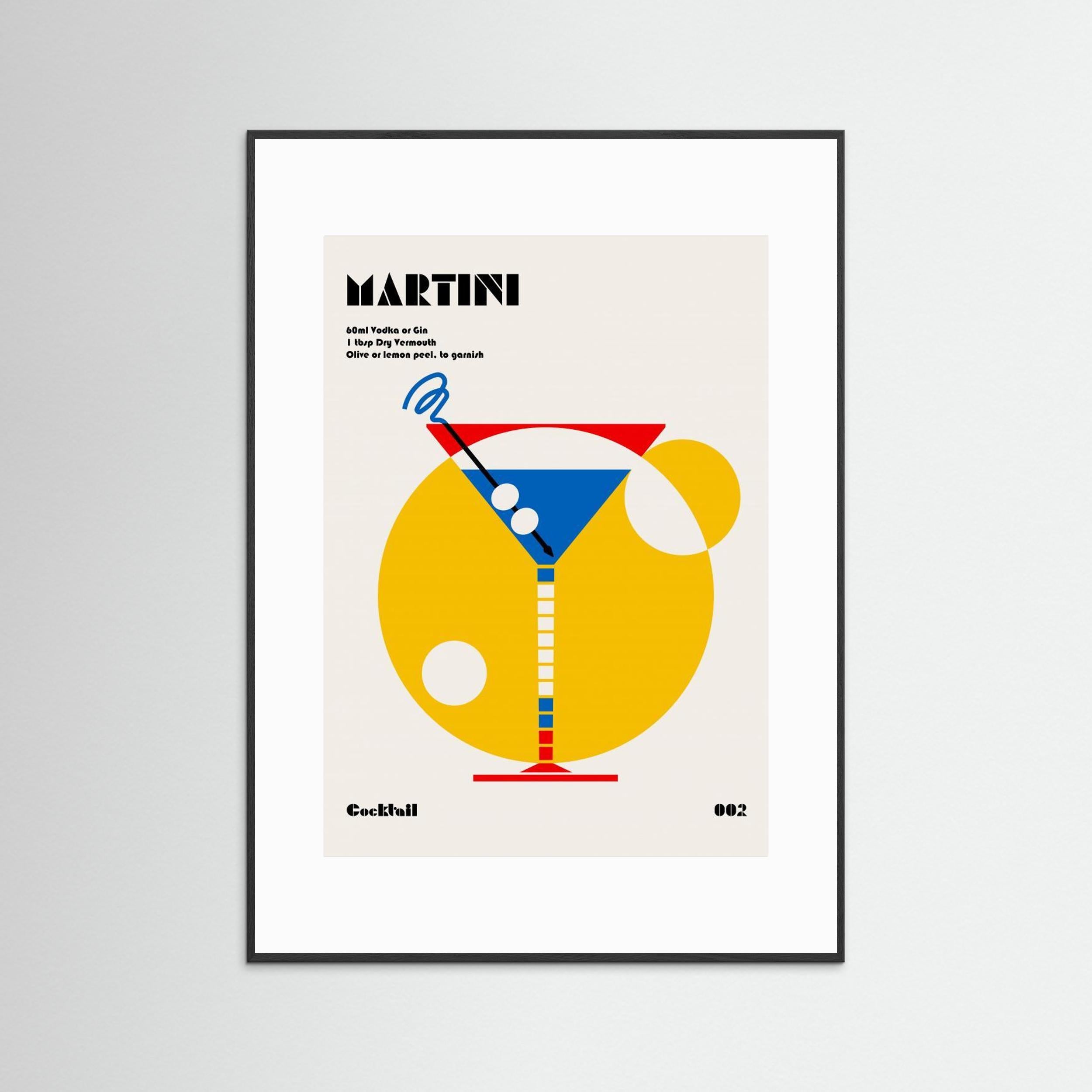 Martini Bauhaus Cocktail by Retrodrome