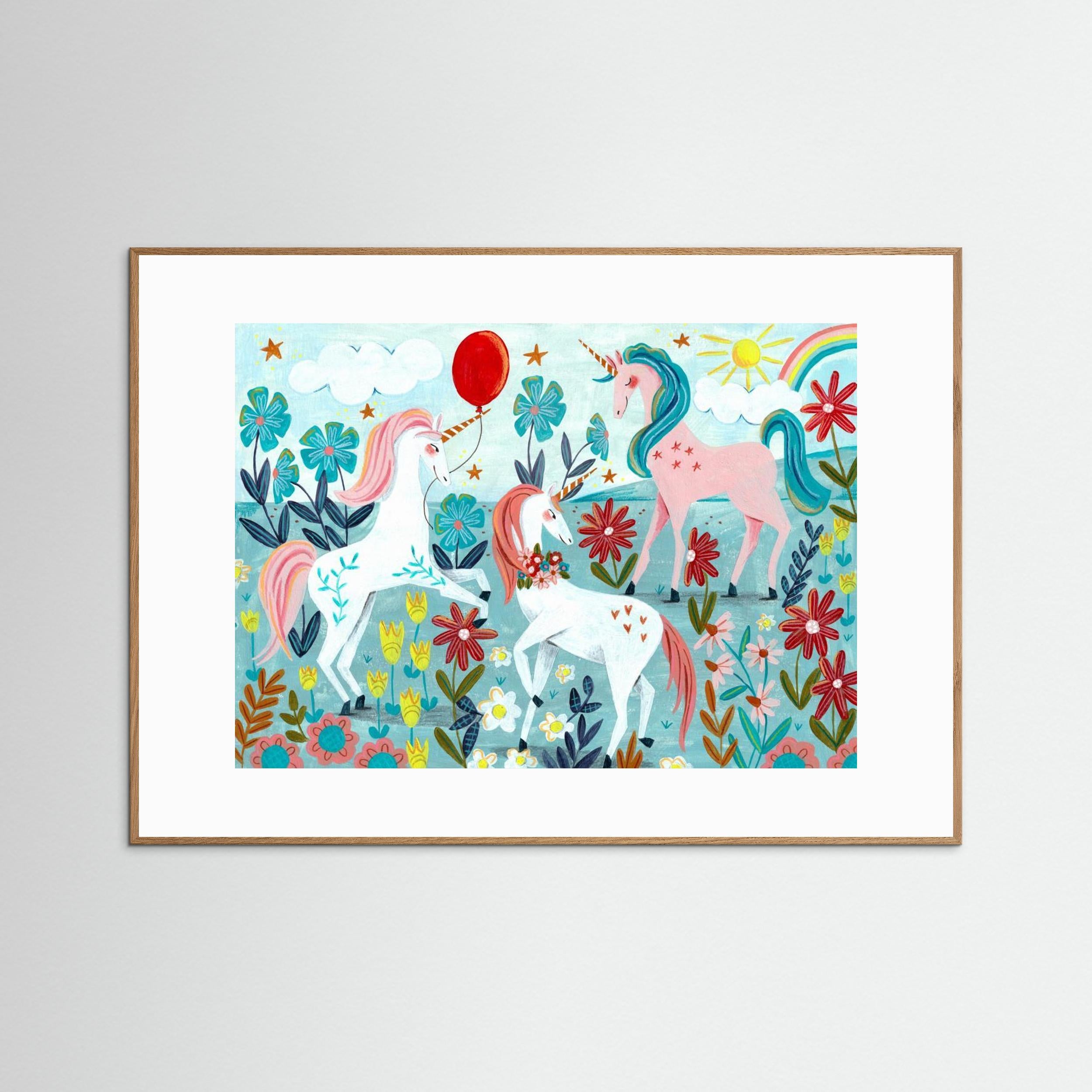 Unicorns by Caroline Bonne Müller