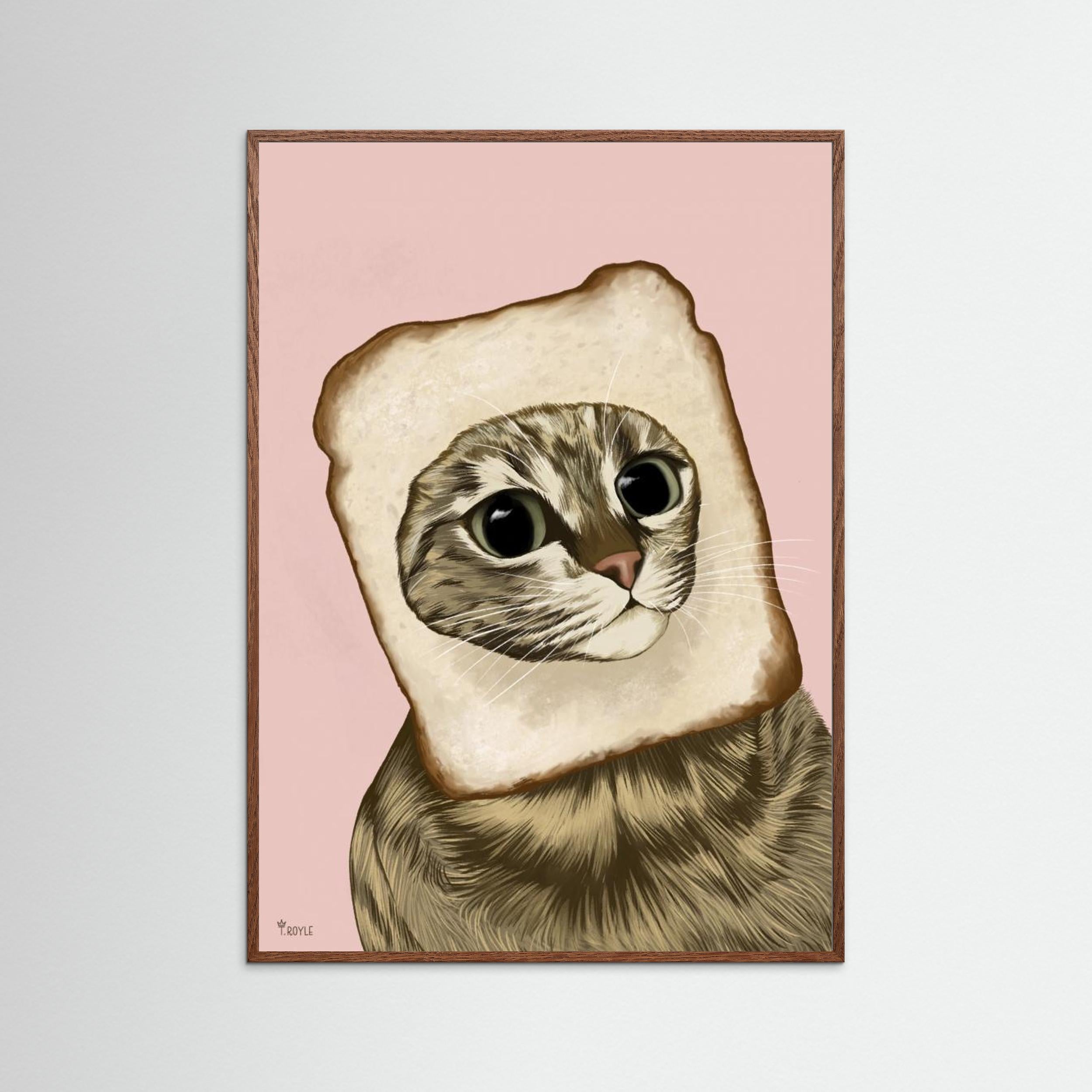 Bread Meme Cat by Tara Royle