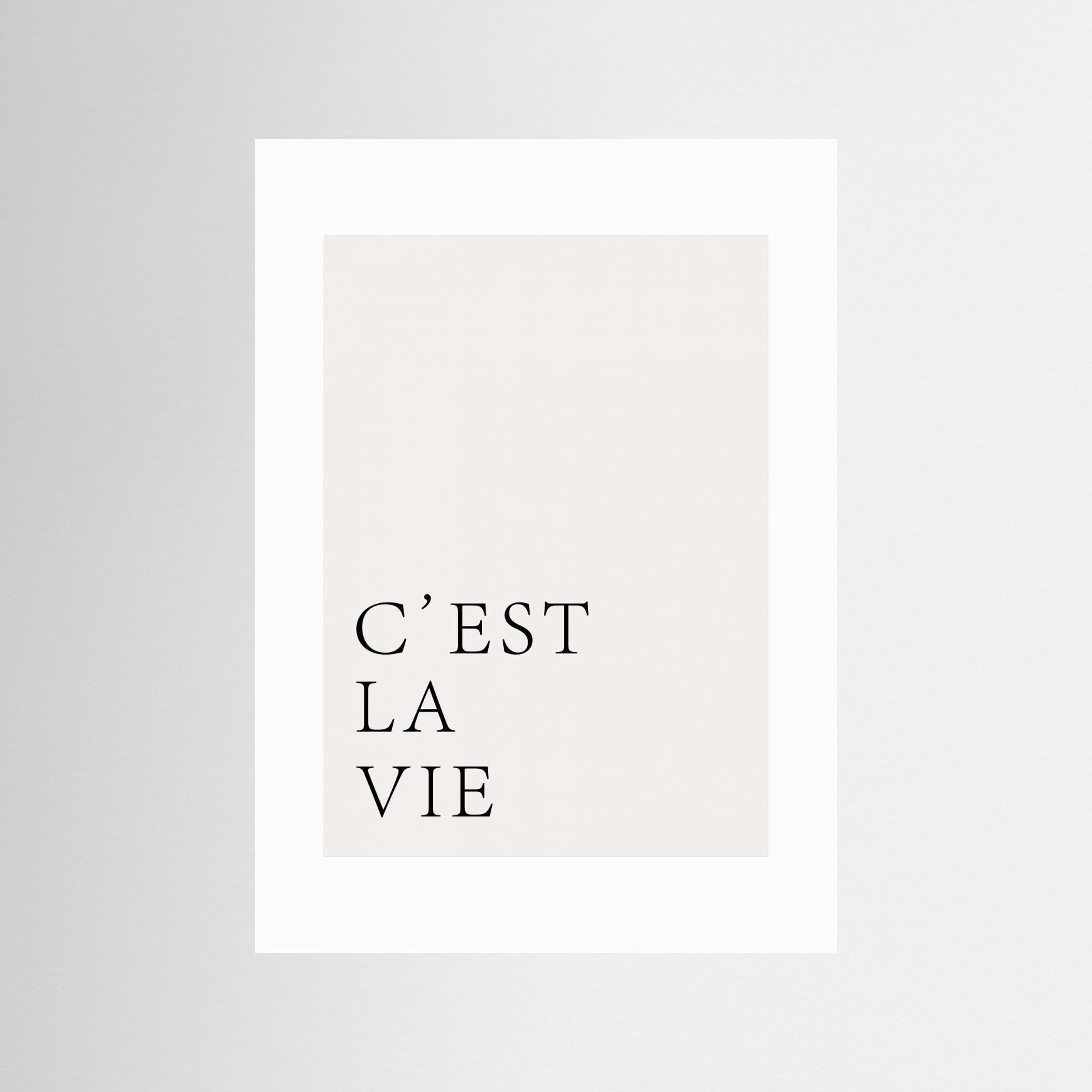 C'est La Vie by Aislinn Simmonds