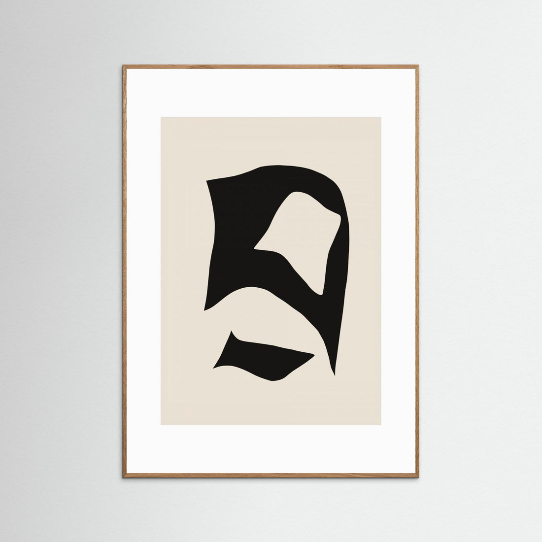 Distorted Black Cut Out by Little Dean
