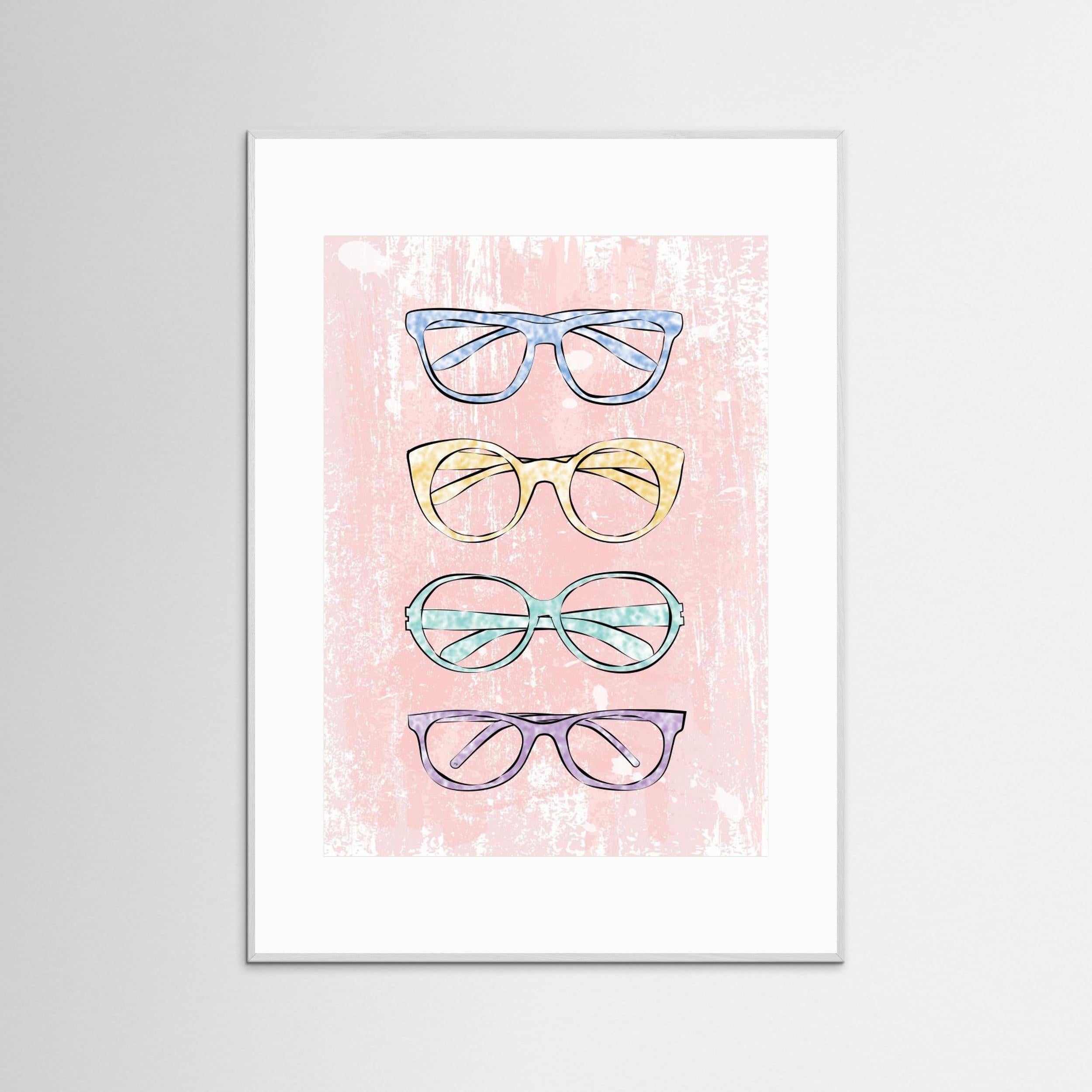 Pink Glasses by Martina