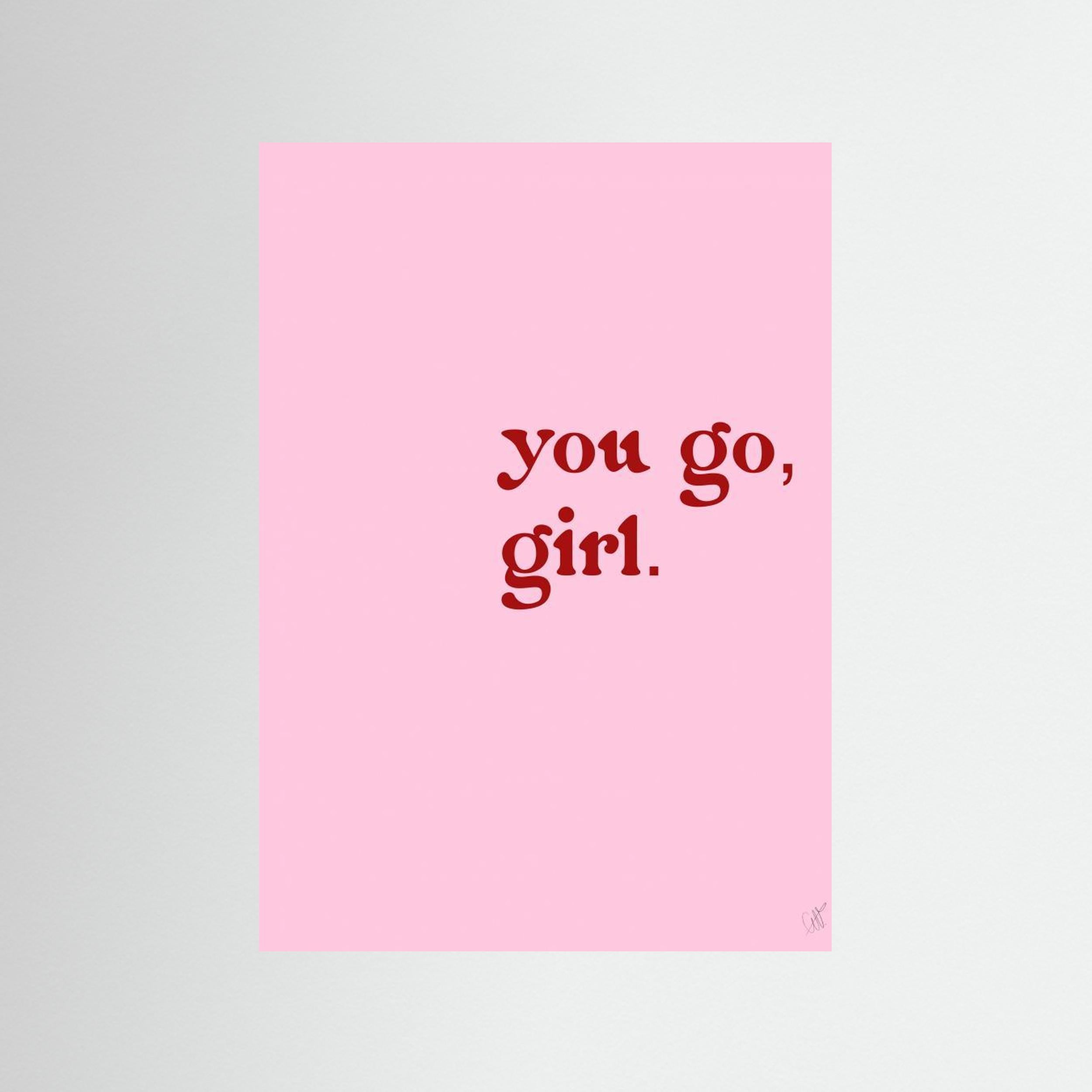 You go girl! by Anne Marie Volfova