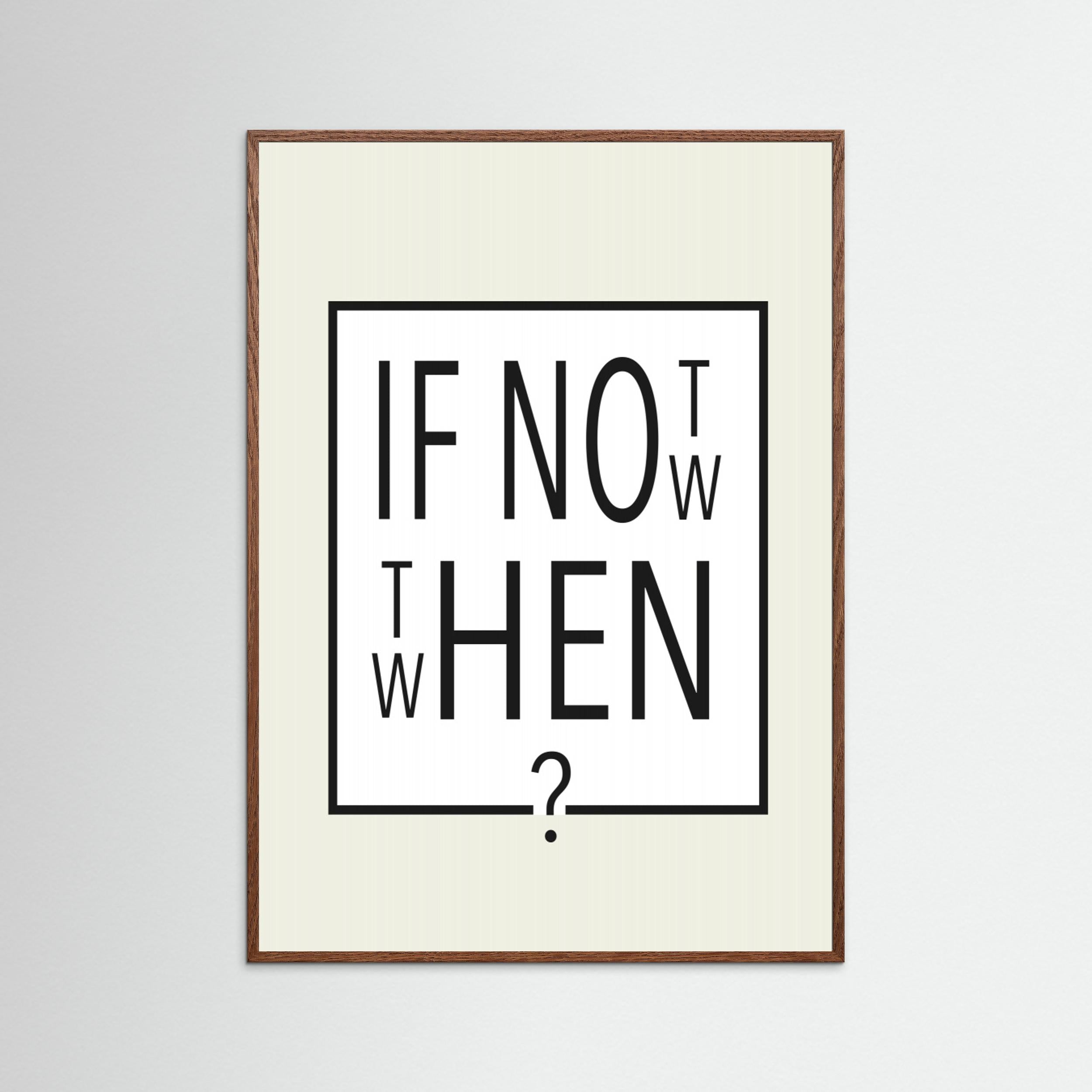 If not now - then when? by Andreas Magnusson