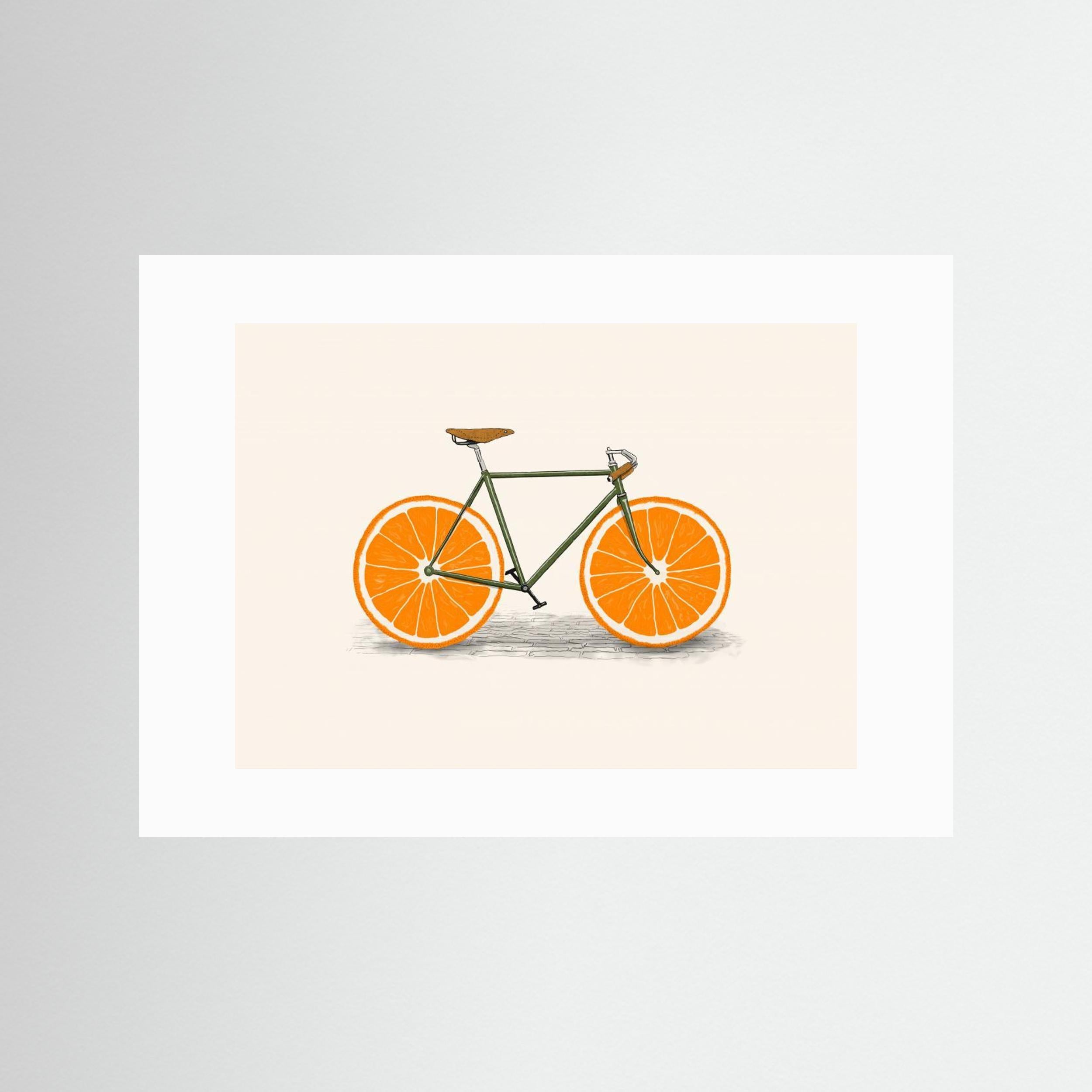 Orange Wheels by Florent Bodart