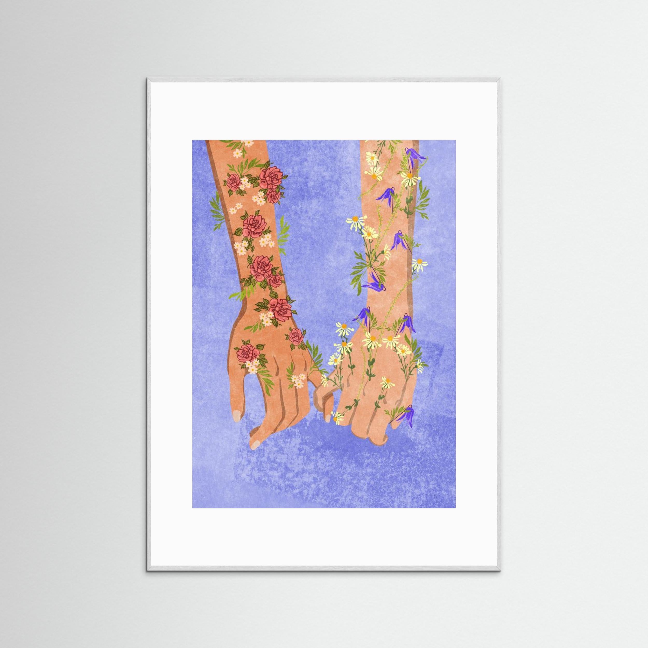 Holding hands by Raissa Oltmanns