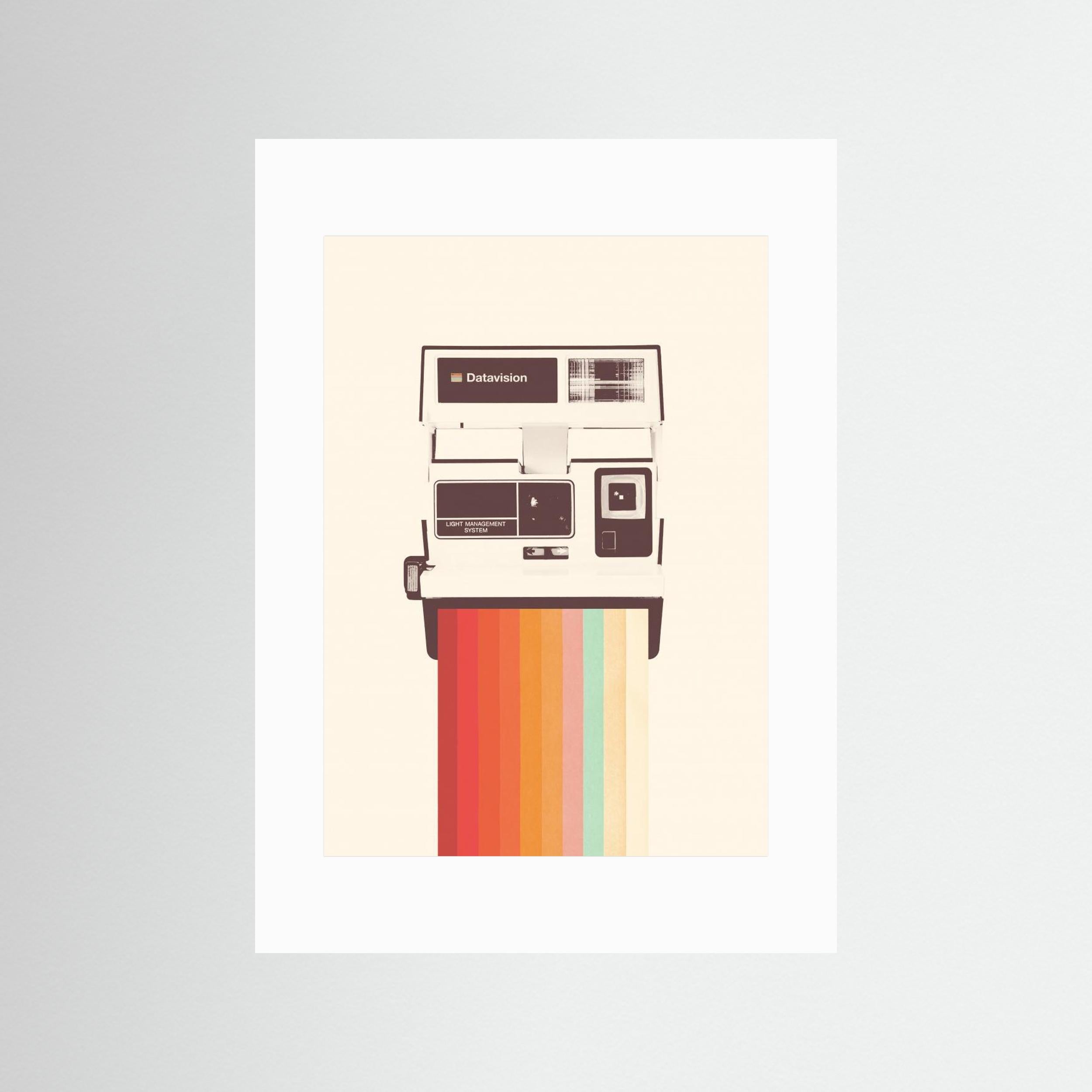 Instant Camera Rainbow by Florent Bodart