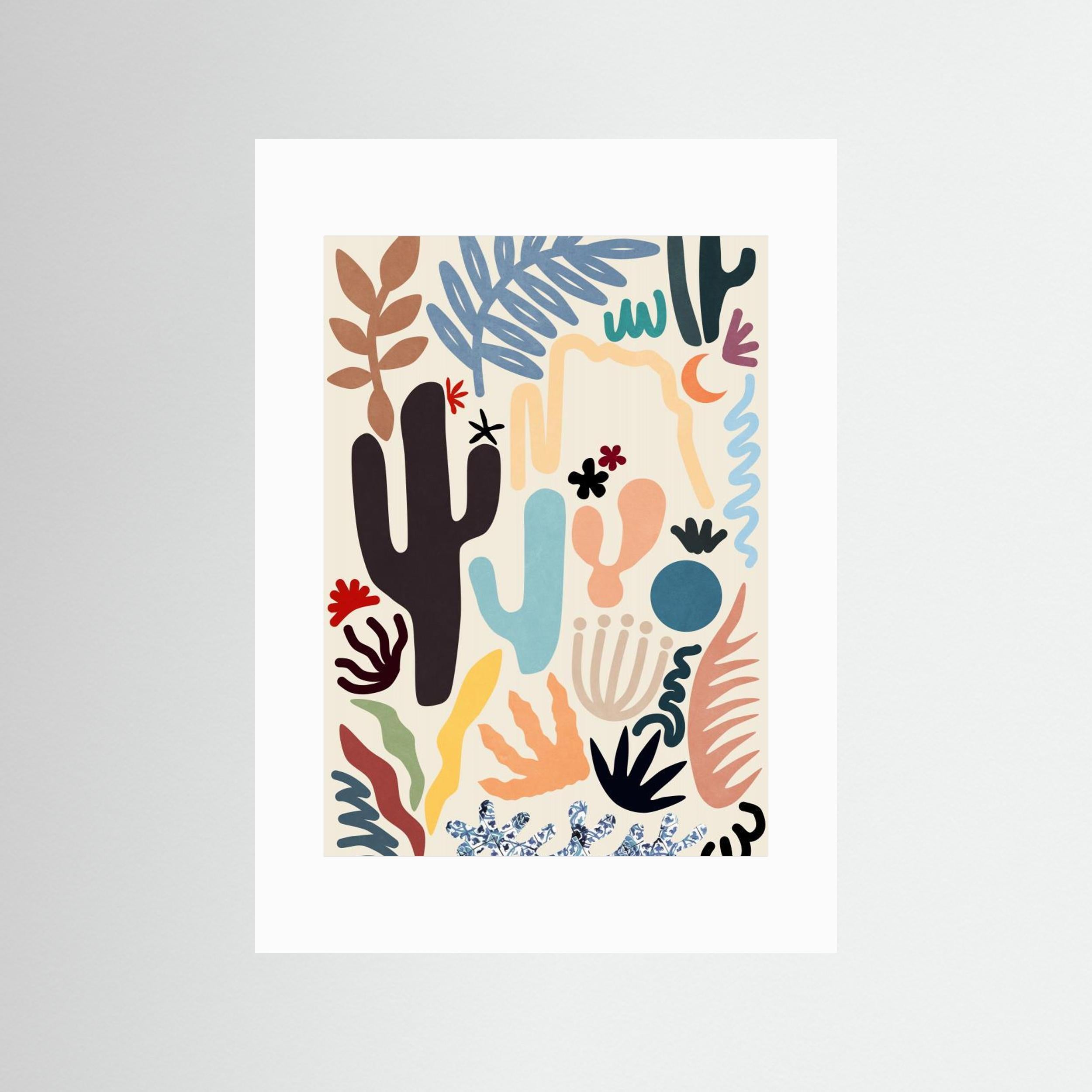 Desert Flora Colors and Shapes by Amini54