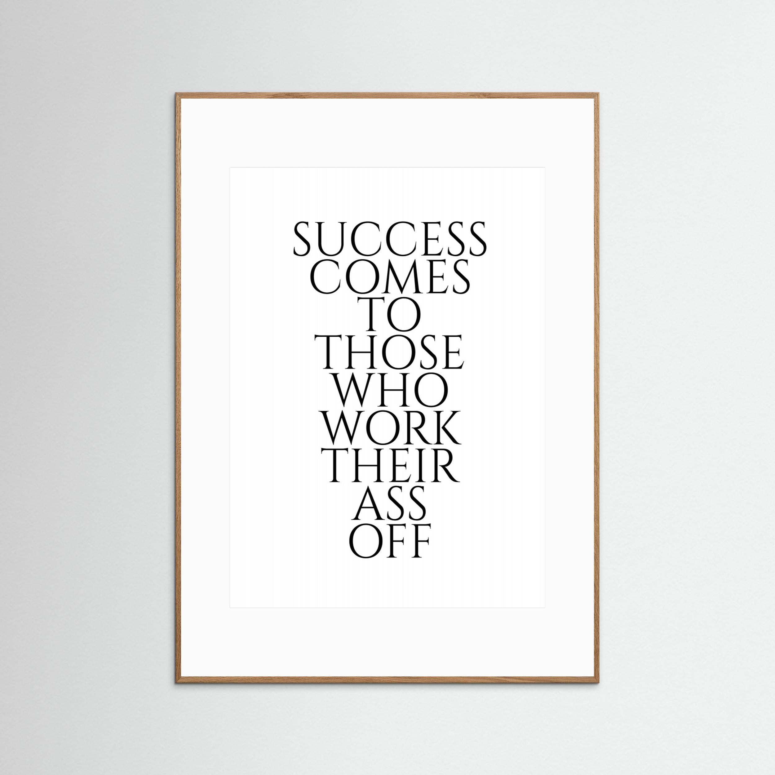 Success Comes by Andreas Magnusson