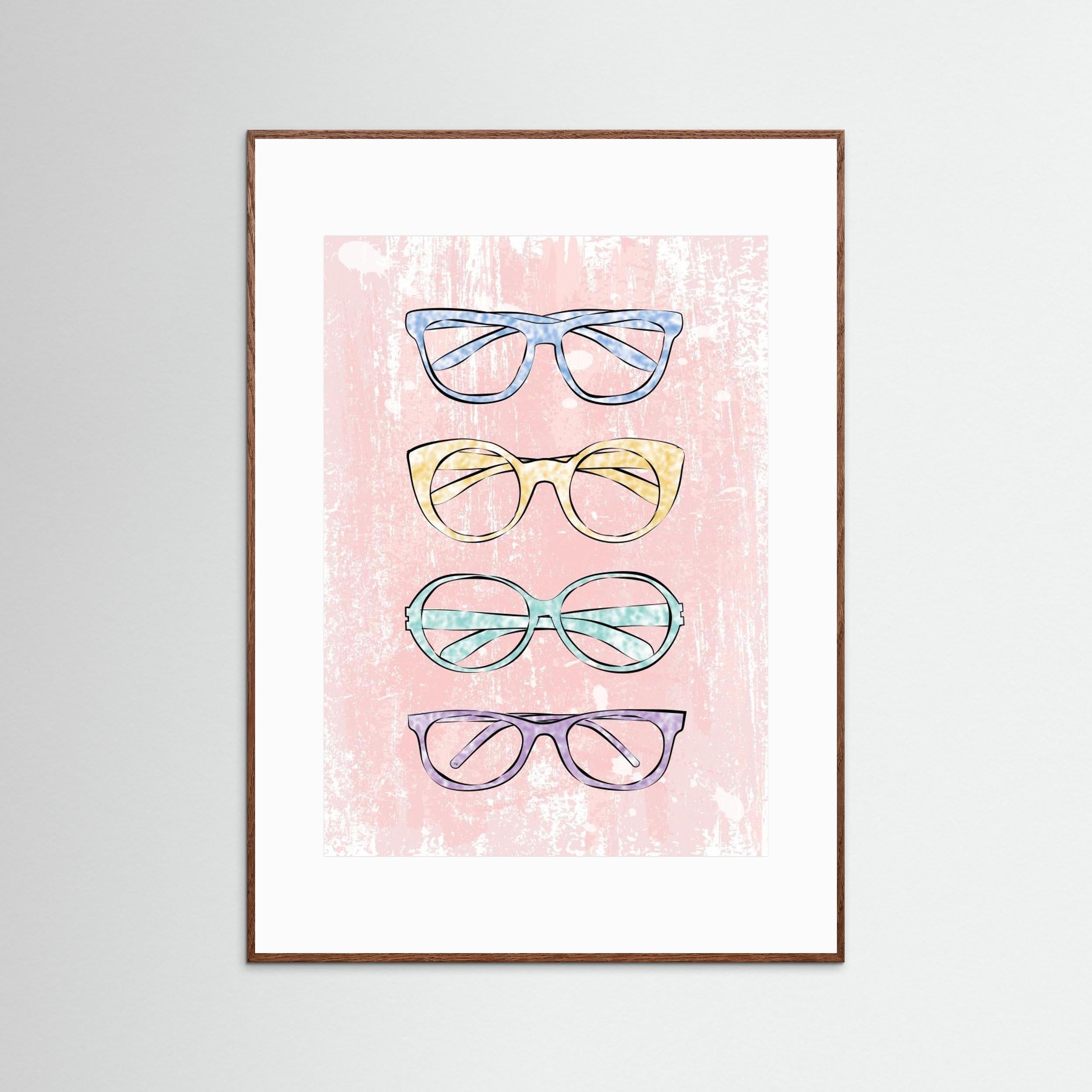 Pink Glasses by Martina