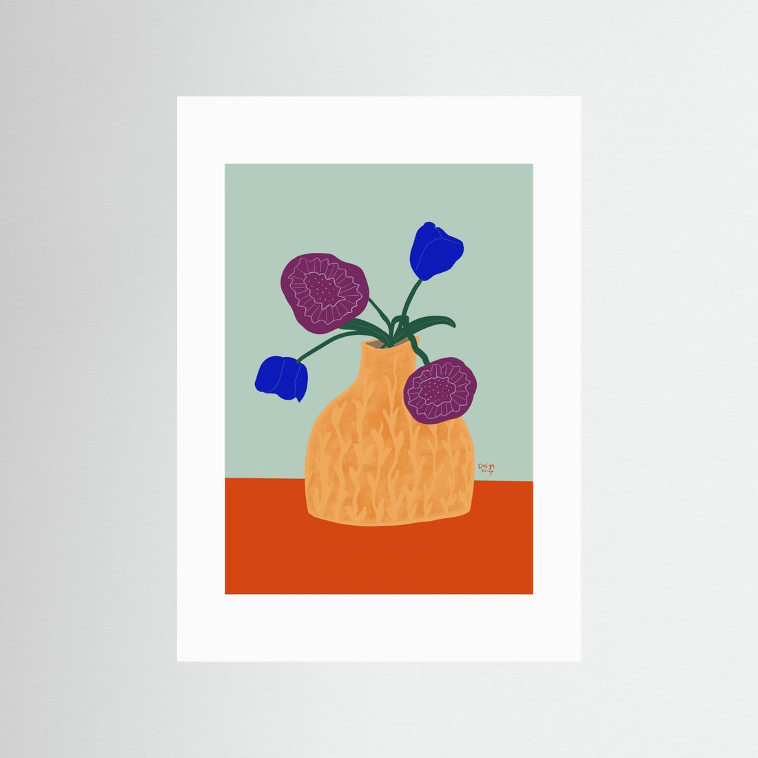Potted Florals by Alix Campbell