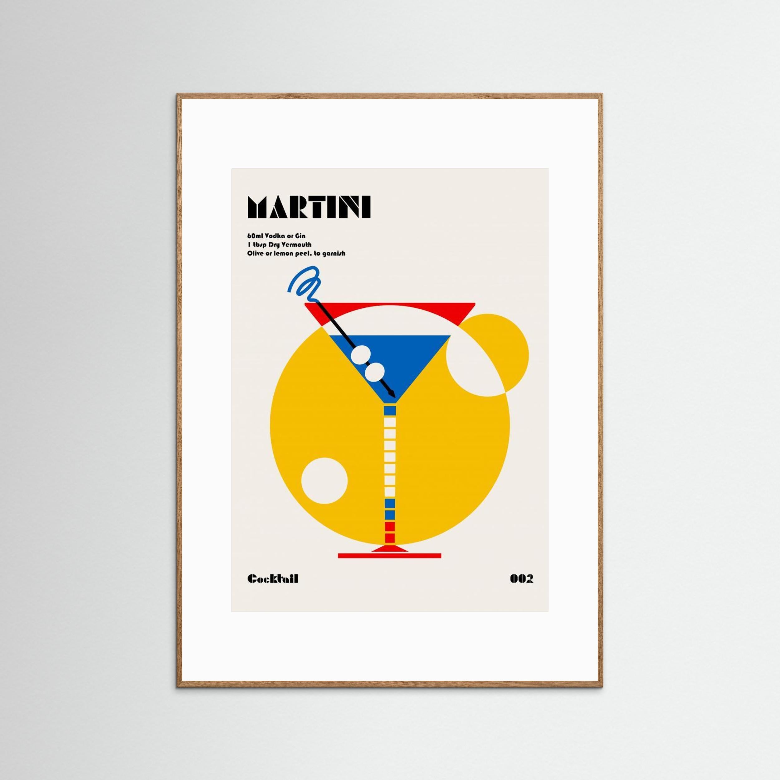Martini Bauhaus Cocktail by Retrodrome