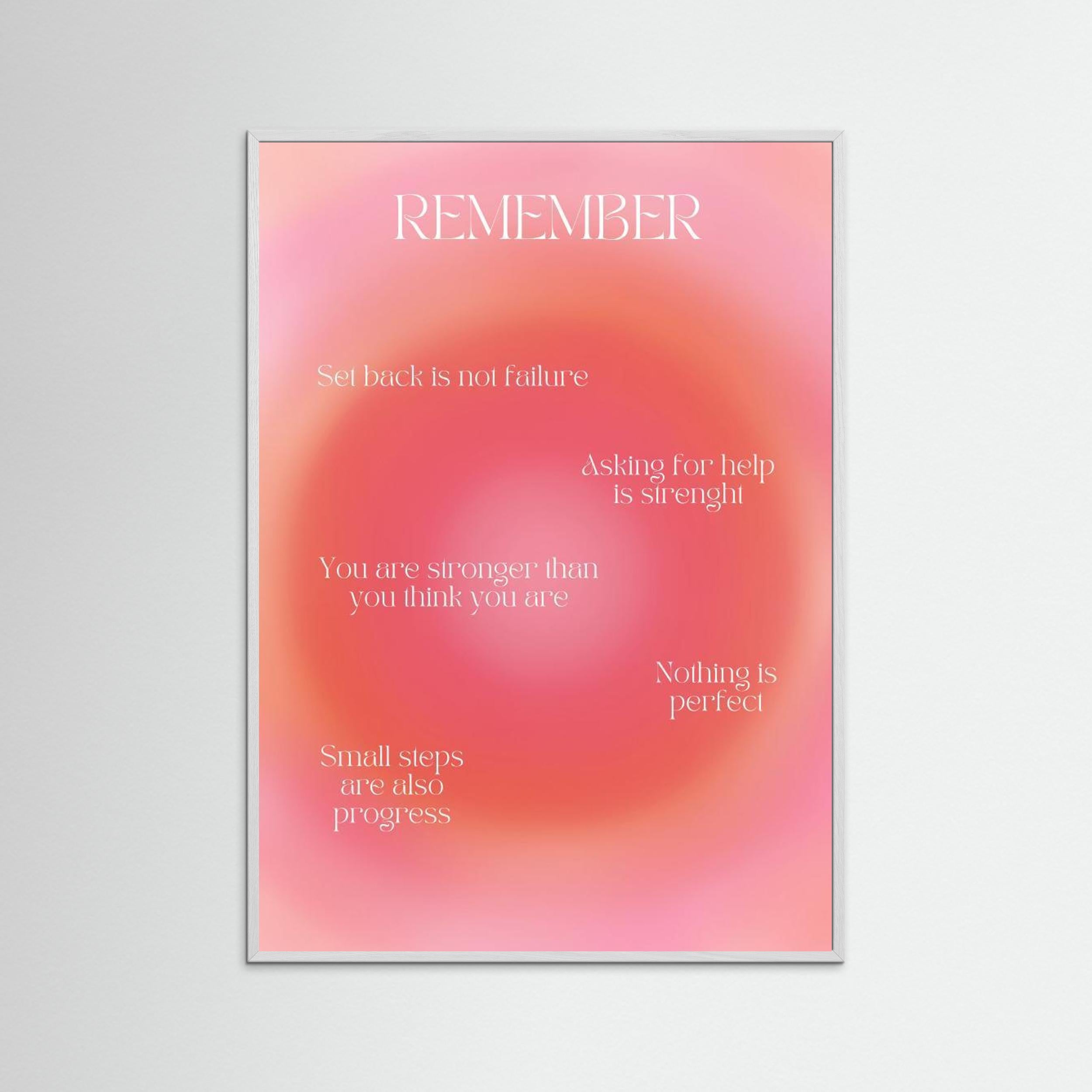 Motivational Aura Poster by Amélie