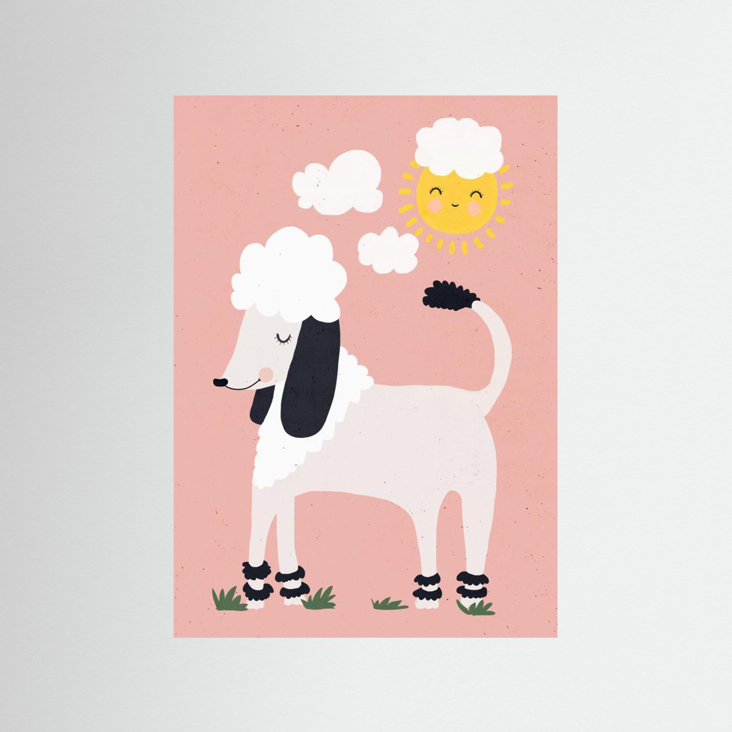 Happy Poodle by Treechild