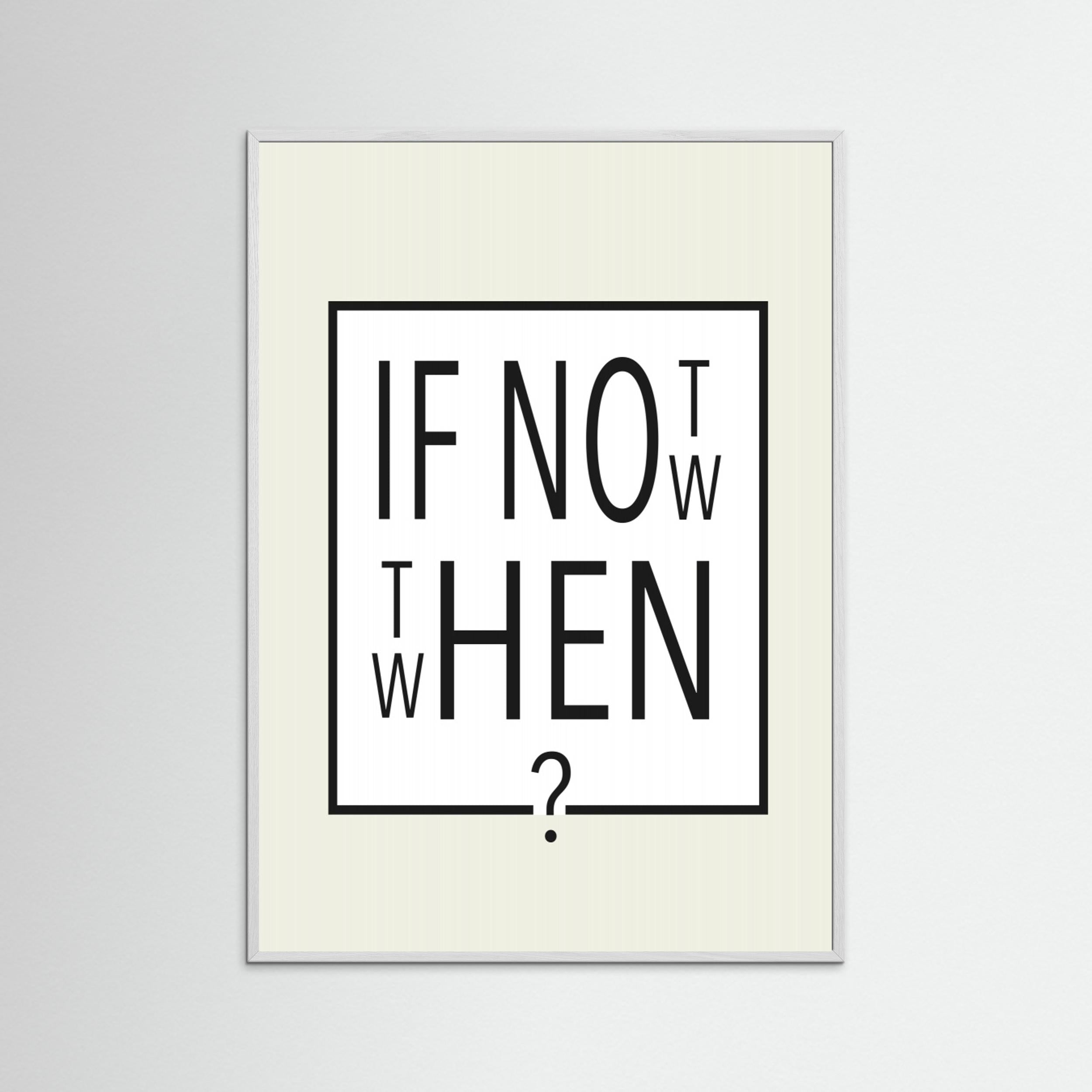If not now - then when? by Andreas Magnusson