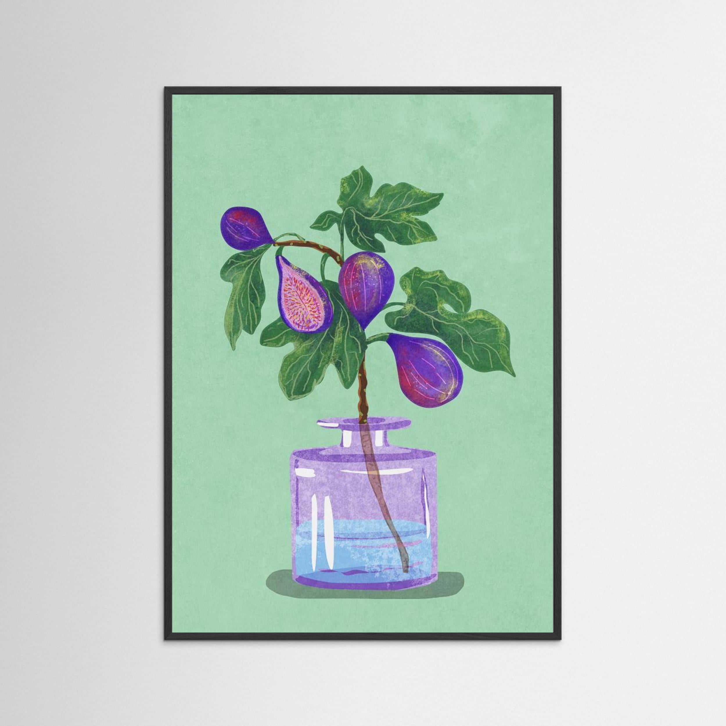 Figs Branch In Vase by Raissa Oltmanns