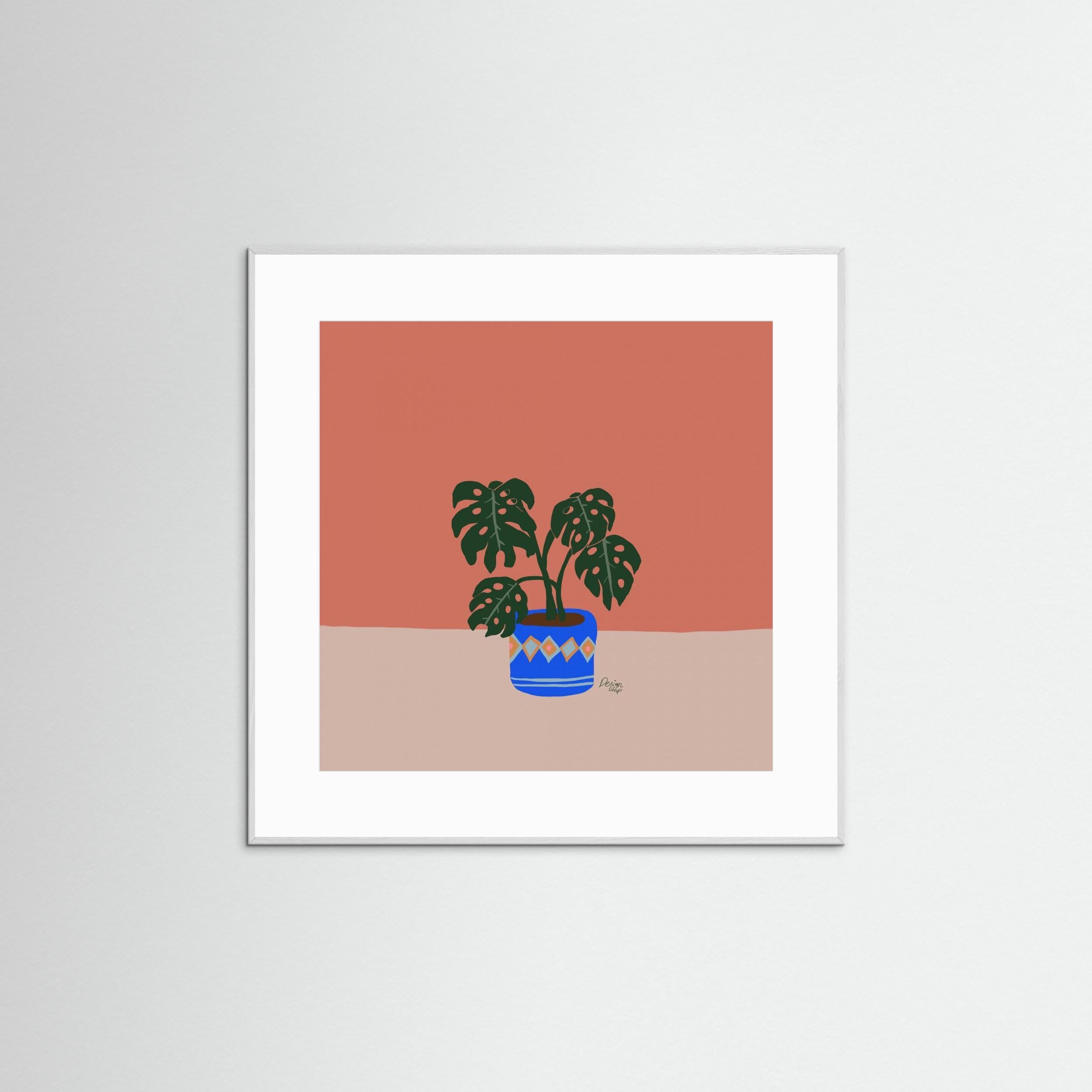 Monstera by Alix Campbell