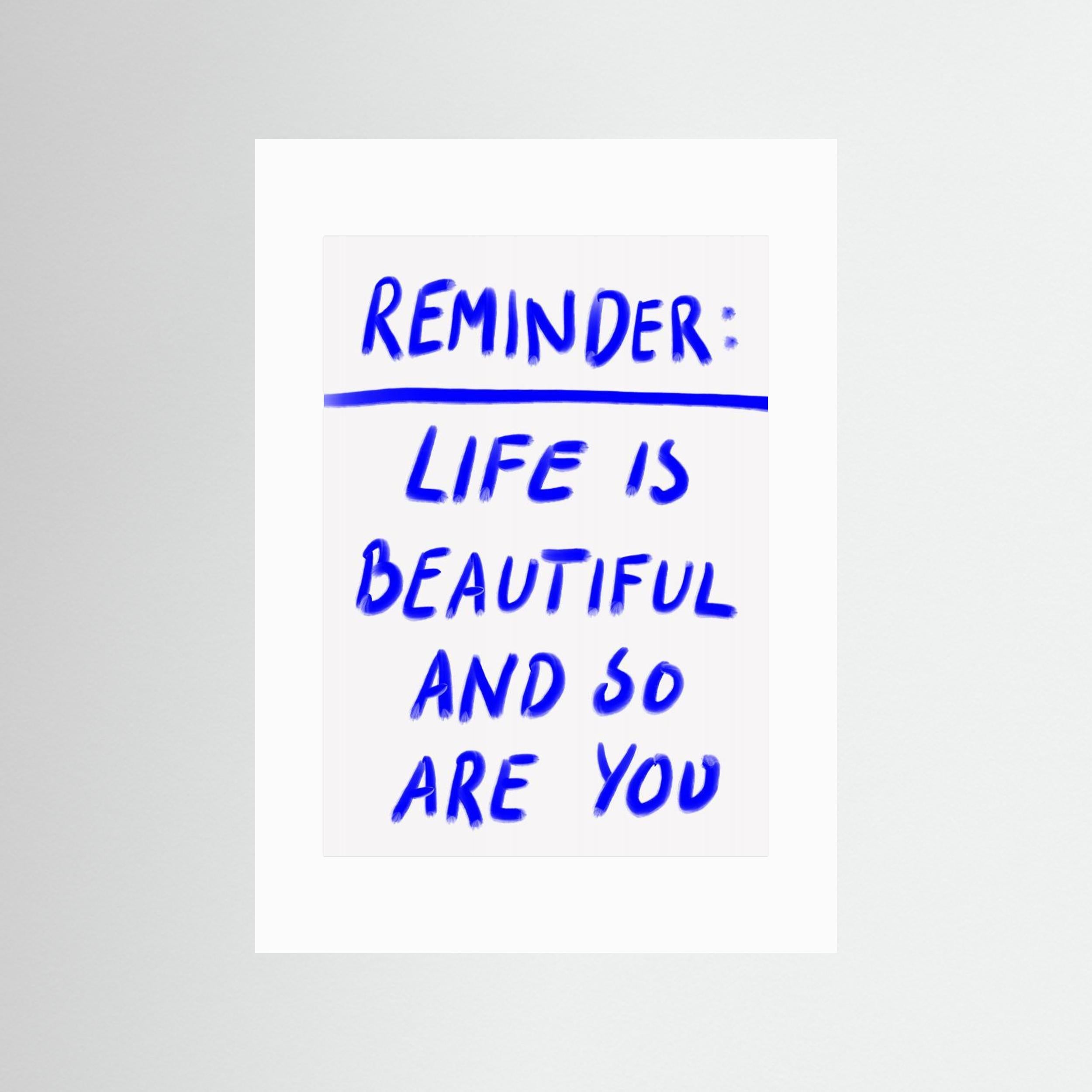 Reminder by Athene Fritsch