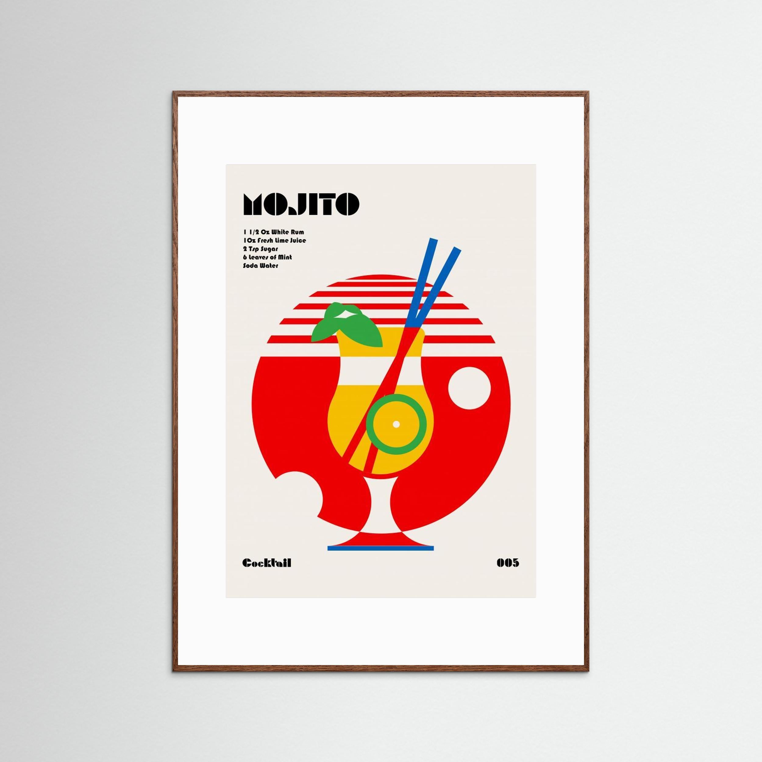 Mojito Bauhaus Cocktail by Retrodrome